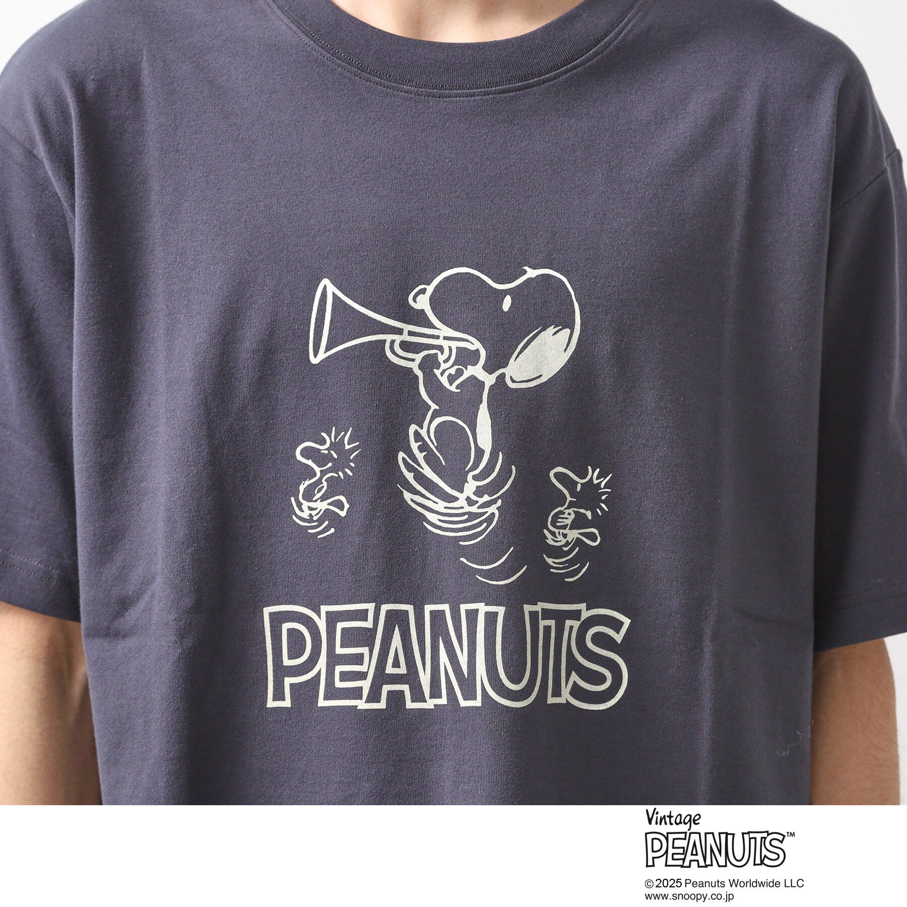 THE SHOP TK「75周年PEANUTSデザイン半袖Tシャツ」|Tシャツ・カットソー|