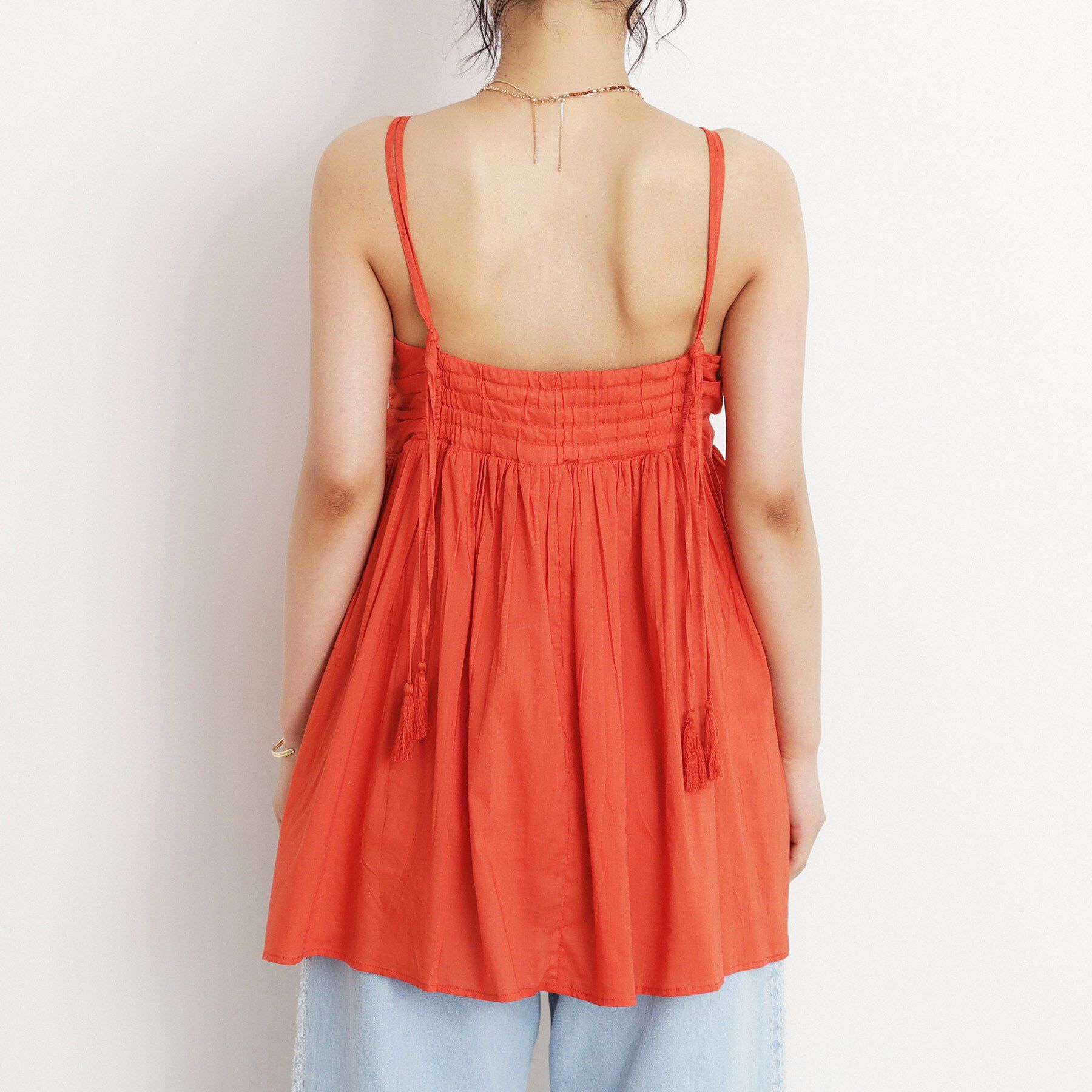 THE SHOP TK「ギャザーチュニック【洗える】」|チュニック|