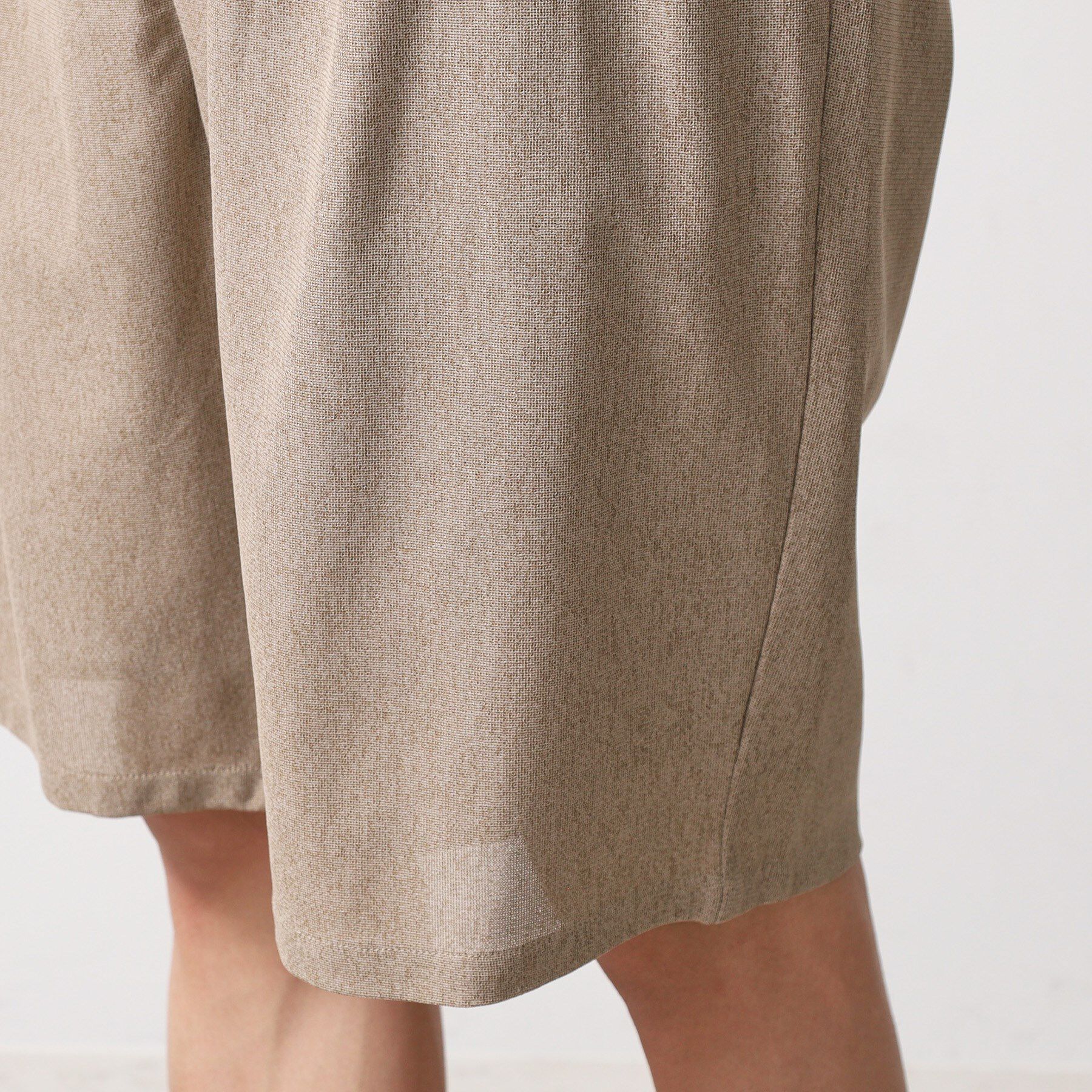 THE SHOP TK「シャリルジャージショートパンツ 洗濯機OK/吸水速乾/イージーケア/セットアップ可」|その他|