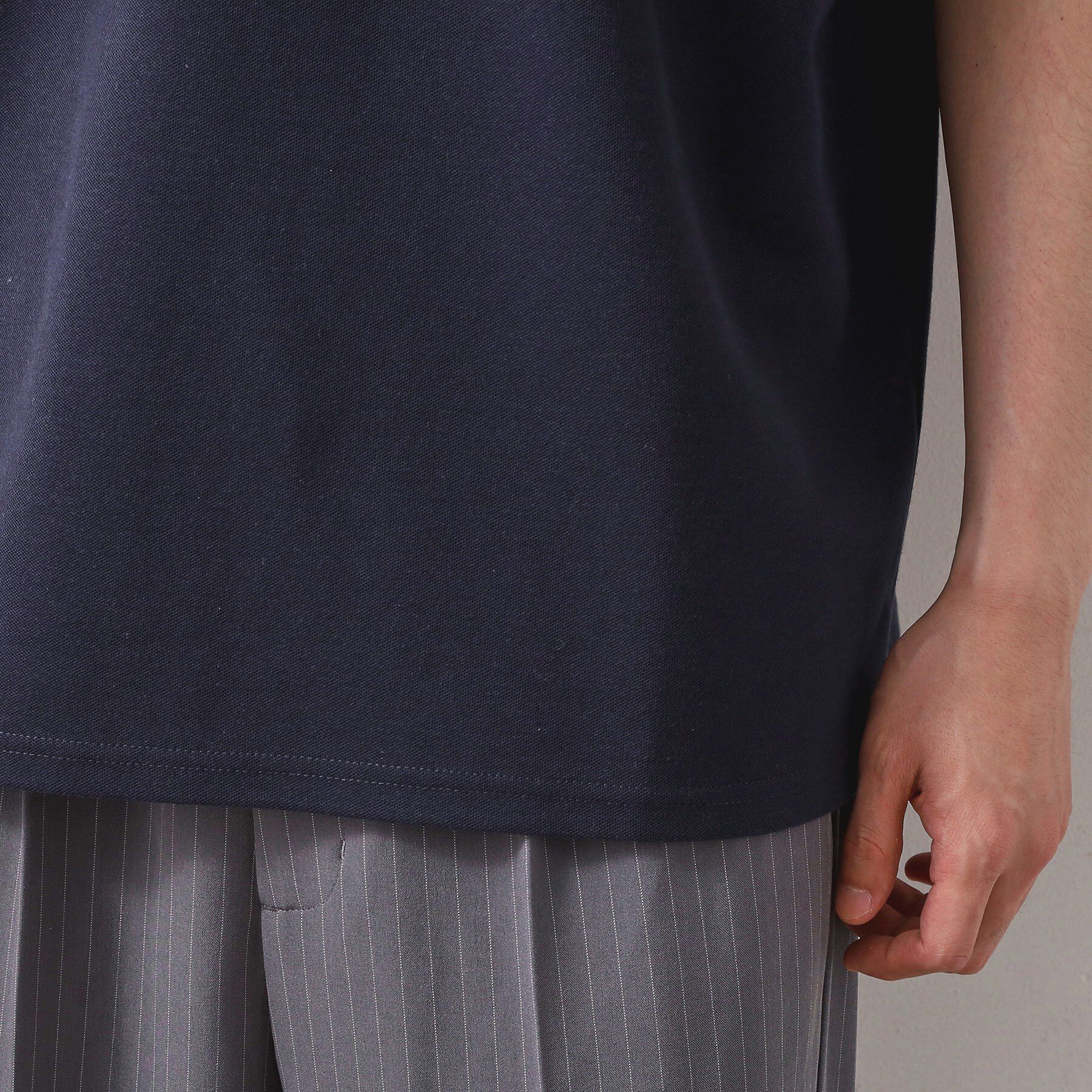 THE SHOP TK「サガラ刺繍半袖ポロシャツ　【洗濯機OK/ユニセックス】」|ポロシャツ|