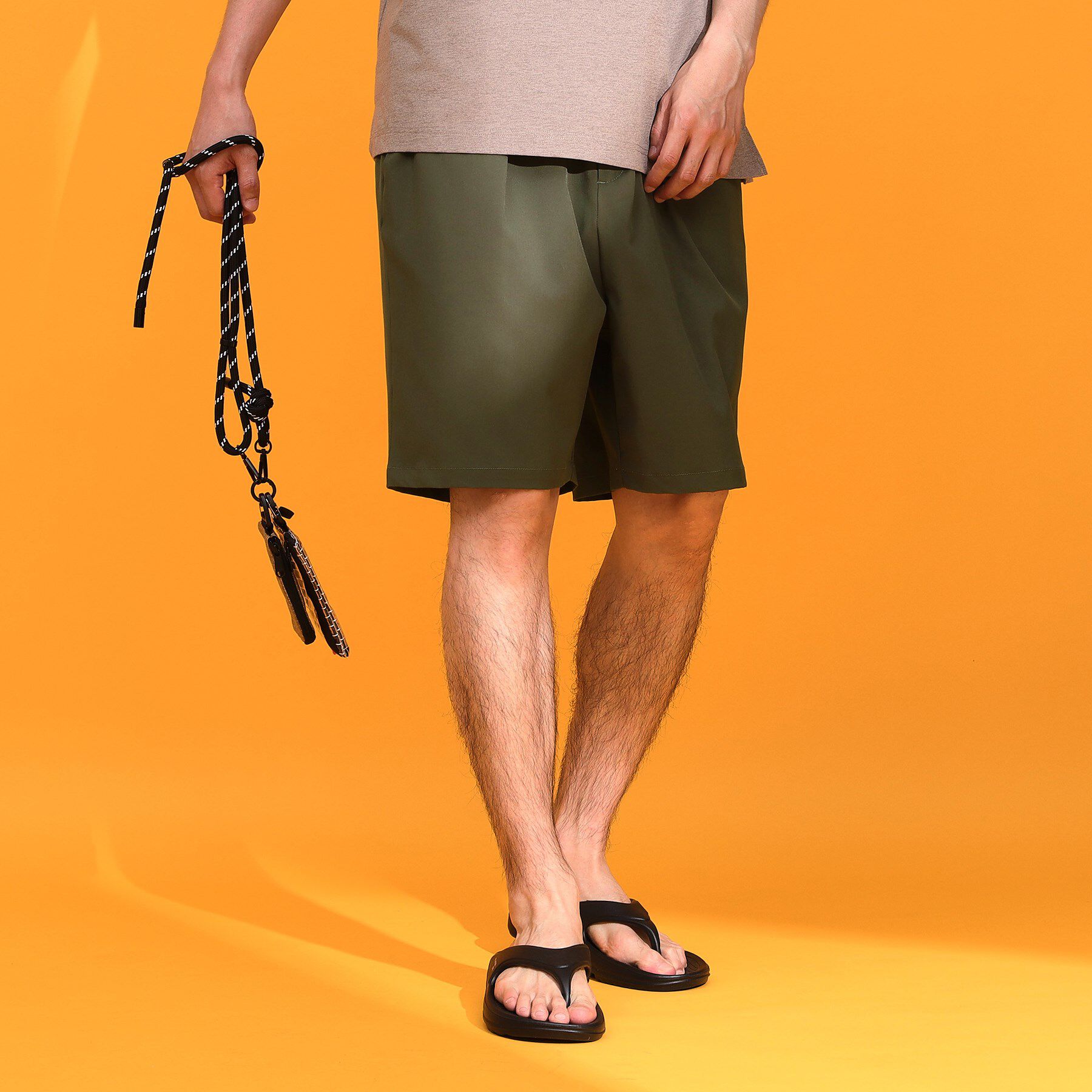 THE SHOP TK「mizugiwa水陸両用ショートパンツ 【接触冷感/UVカット/吸水速乾/洗濯機OK】」|その他|