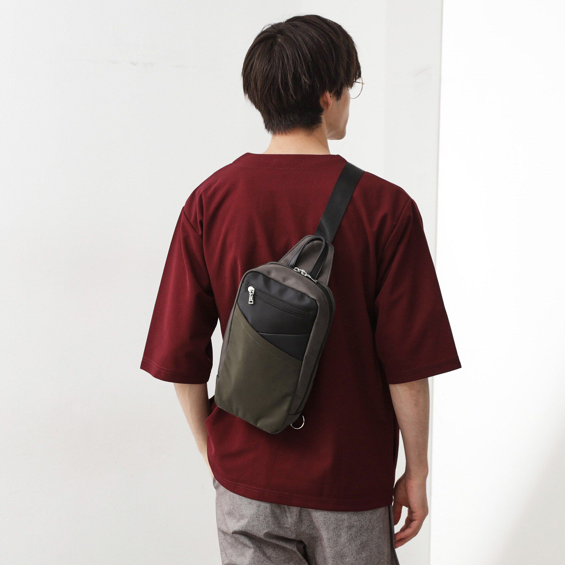 THE SHOP TK「切替ボディバッグ」|その他|