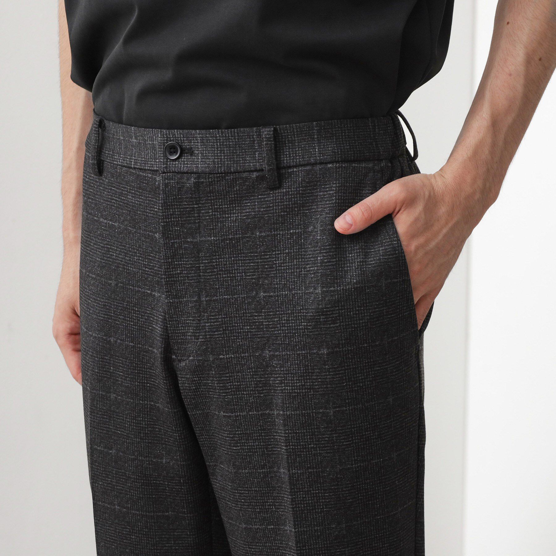 THE SHOP TK「ライトTRジャージスラックス【洗濯機OK/毛玉ができにくい/ストレッチ/セットアップ可】」|その他|