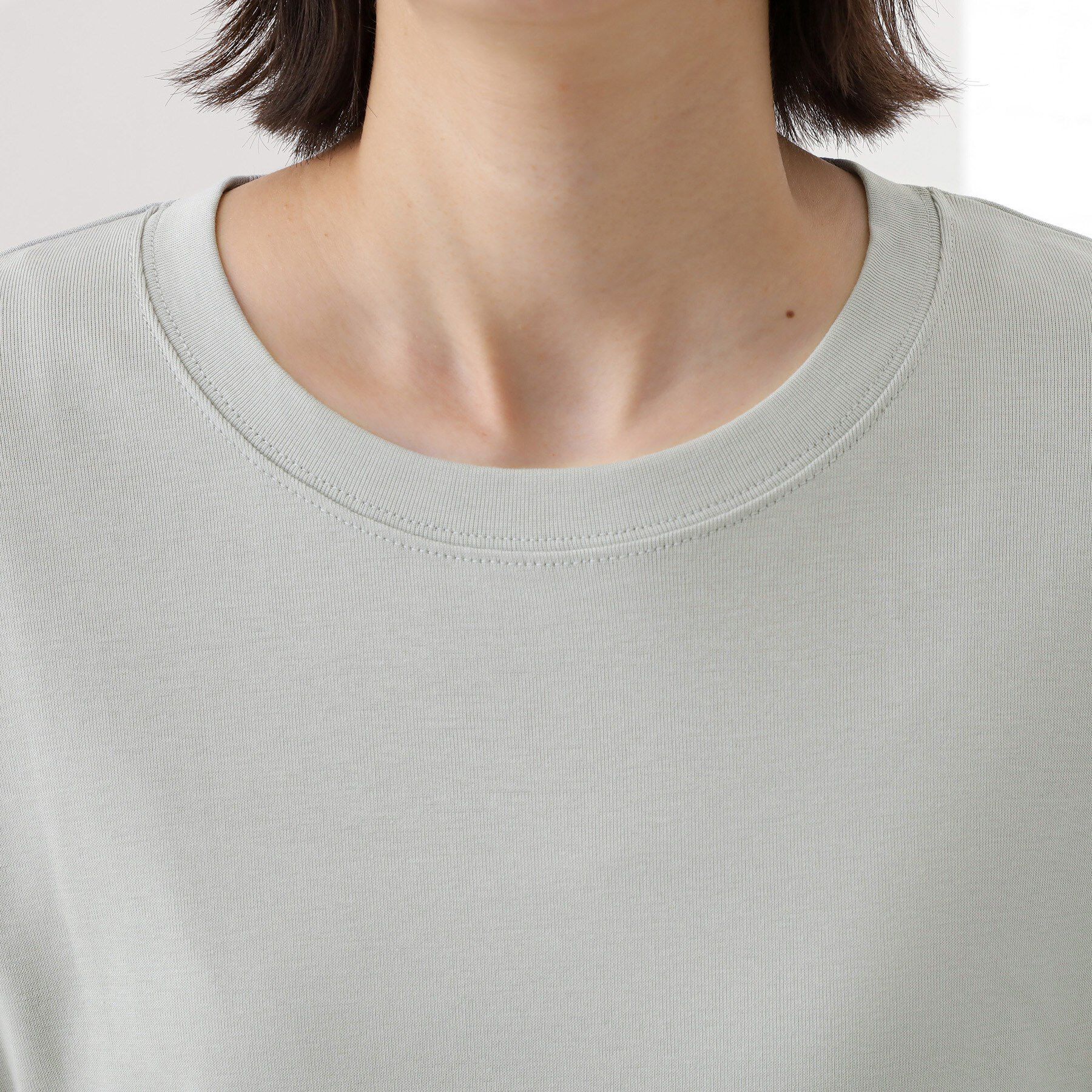 THE SHOP TK「【汗染み防止】袖フリルTシャツ【UVカット/洗濯機OK】」|Tシャツ・カットソー|