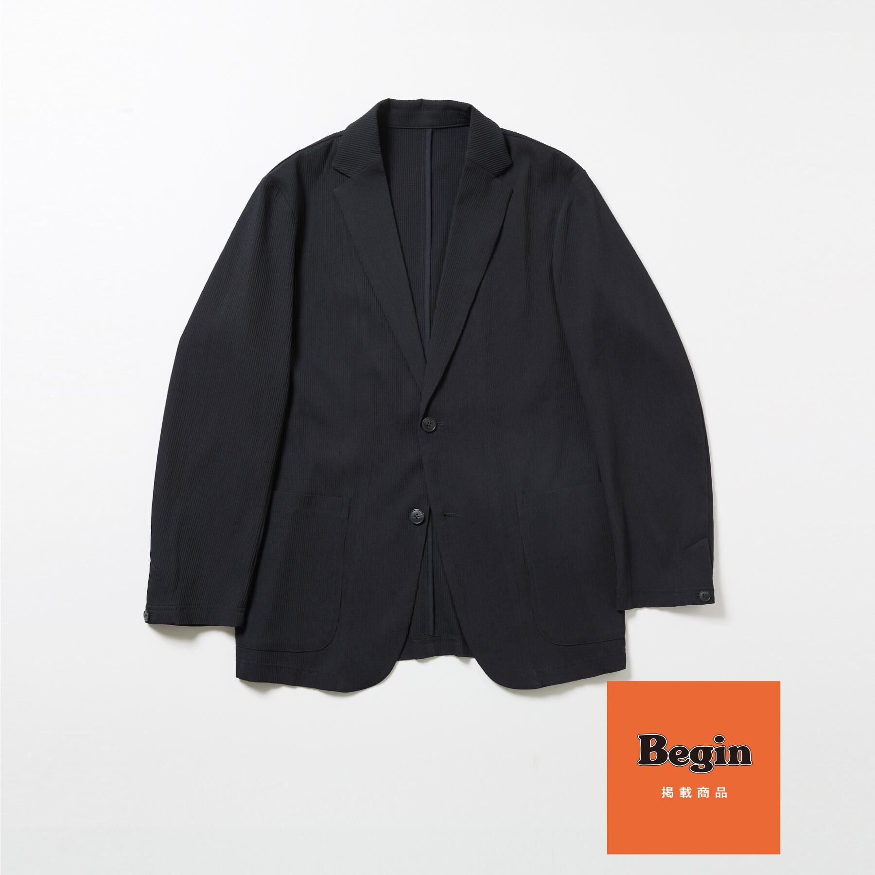 THE SHOP TK「【Begin/ビギン10月号掲載】楊柳スマートジャケット　軽量/洗濯機OK/セットアップ可」|テーラードジャケット|