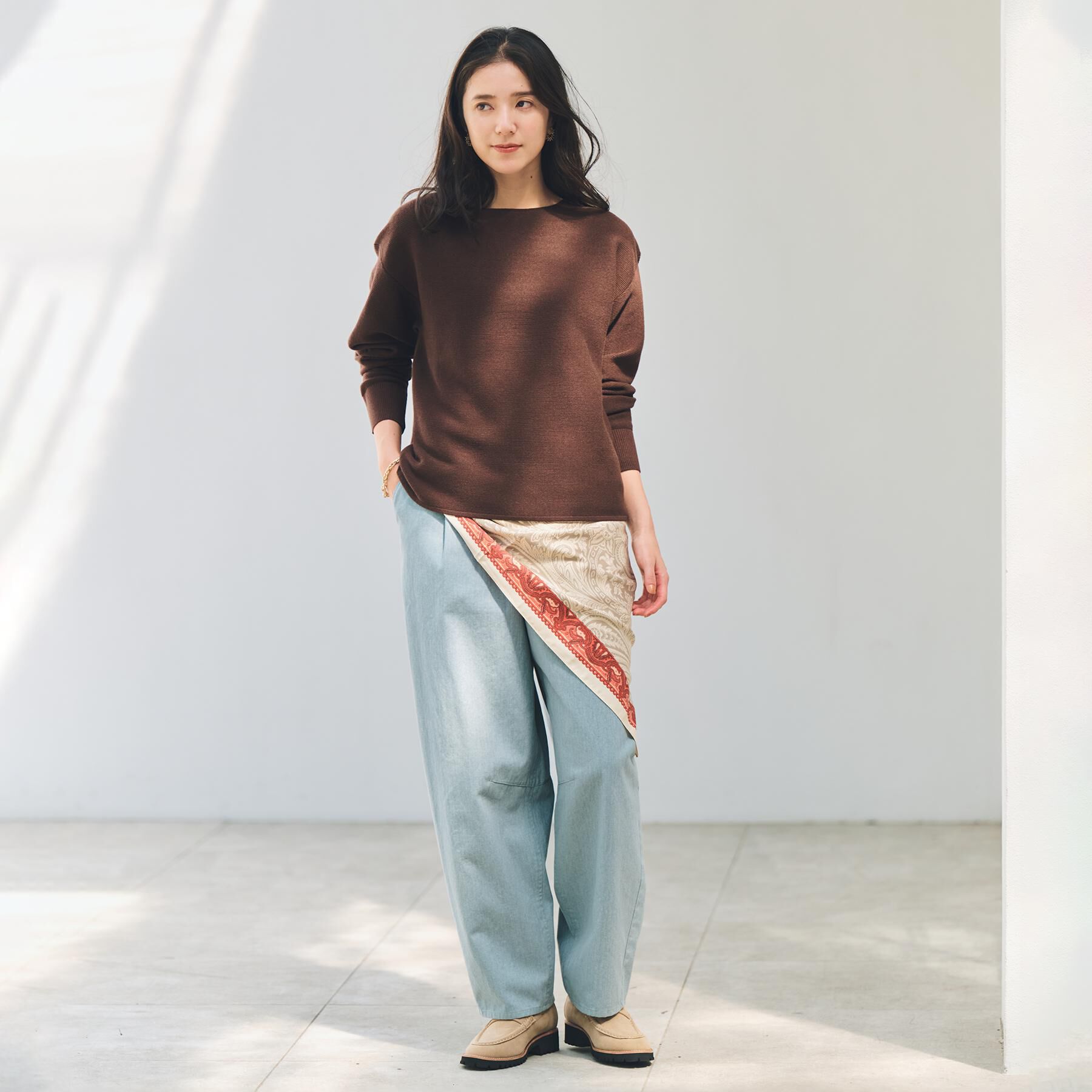 THE SHOP TK「バレルレッグパンツ」|その他|