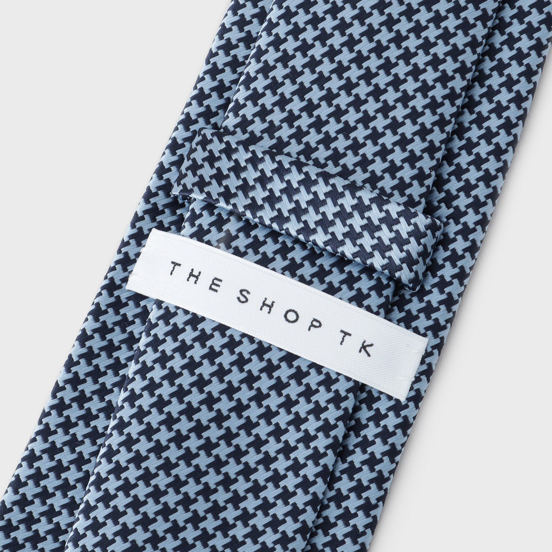 THE SHOP TK「千鳥柄ネクタイ 【洗濯機OK】」|ネクタイ・蝶ネクタイ|