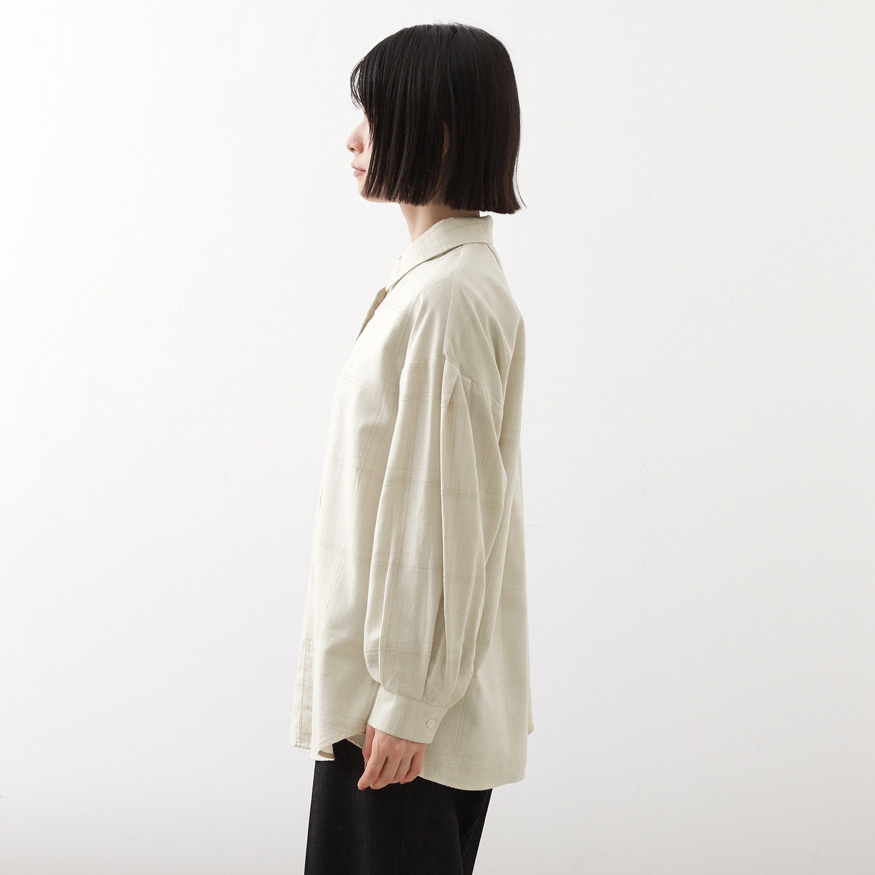 THE SHOP TK「インしてる風にも着られるチェックシャツ」|シャツ・ブラウス|