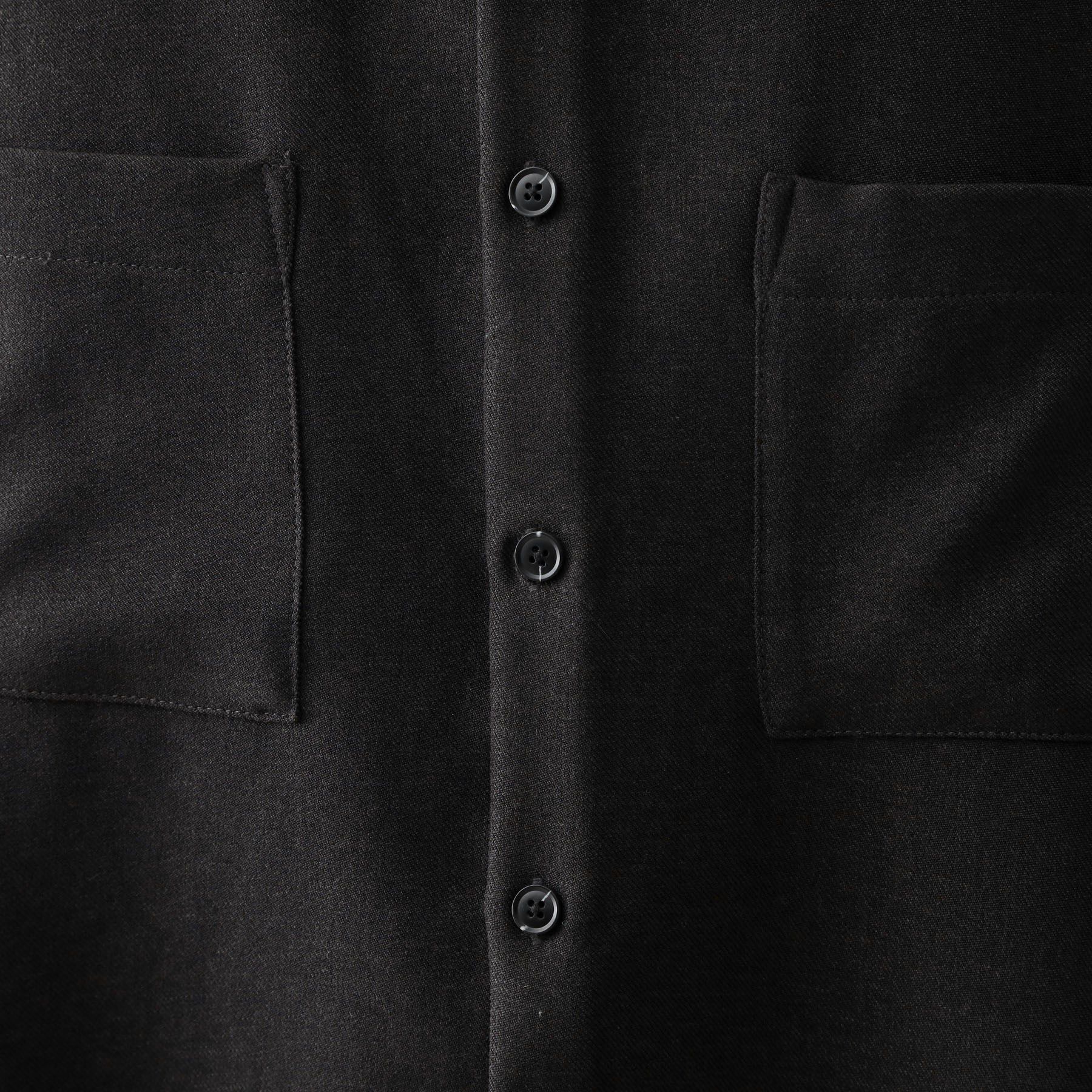 THE SHOP TK「【大人のきれいめカジュアルに】ウールライク長袖シャツ 洗濯機OK」|シャツ・ブラウス|