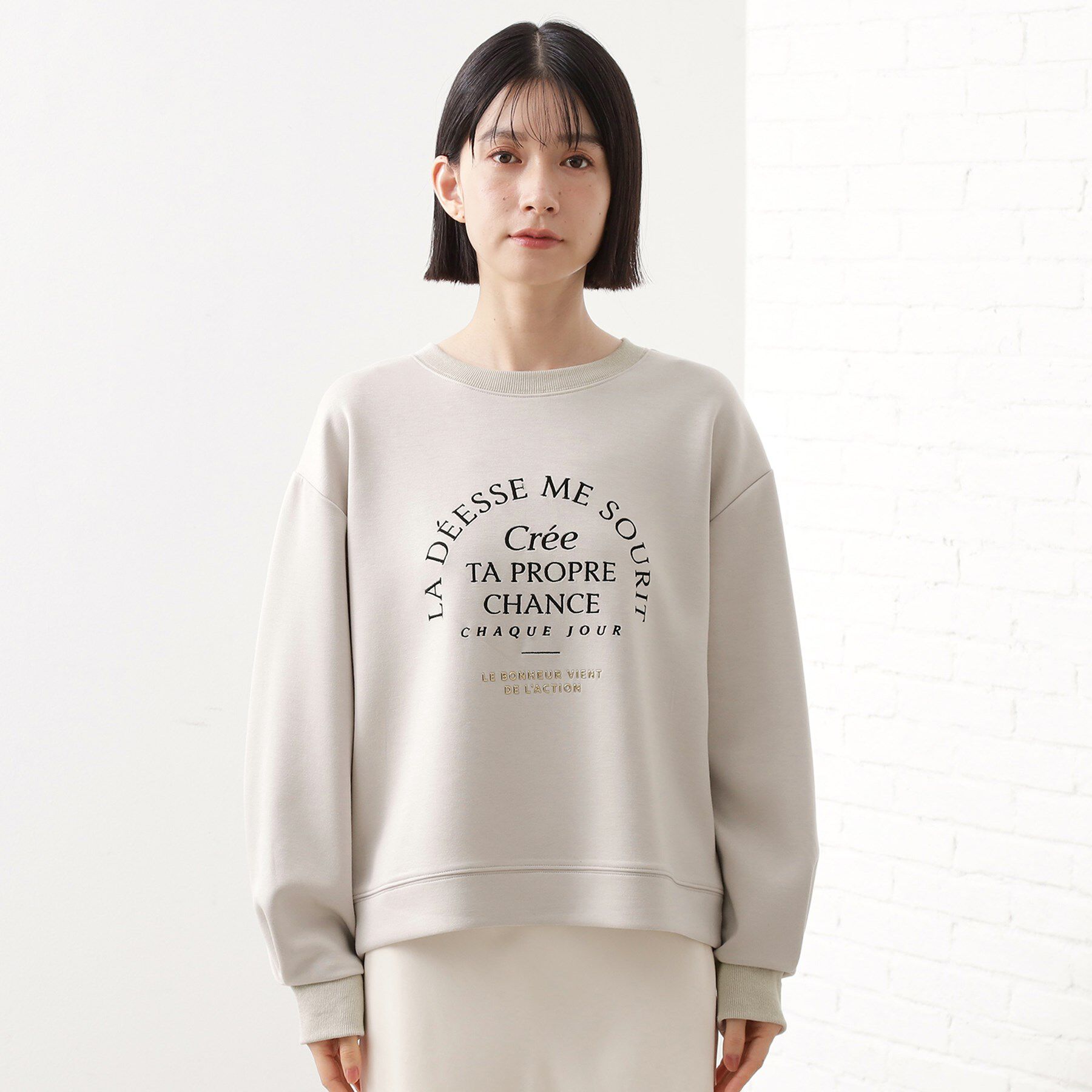 THE SHOP TK「ロゴアソートプルオーバー【洗濯機OK】」|Tシャツ・カットソー|