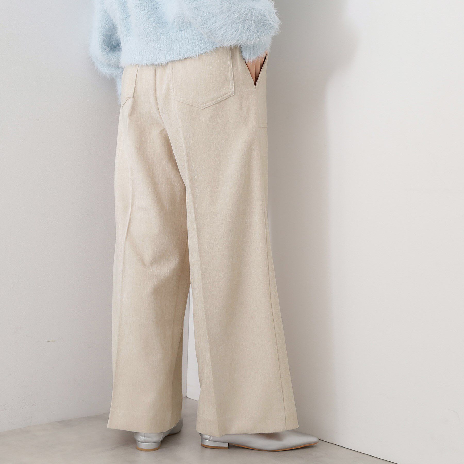 THE SHOP TK「クラッシュベロアベーカーパンツ」|その他|