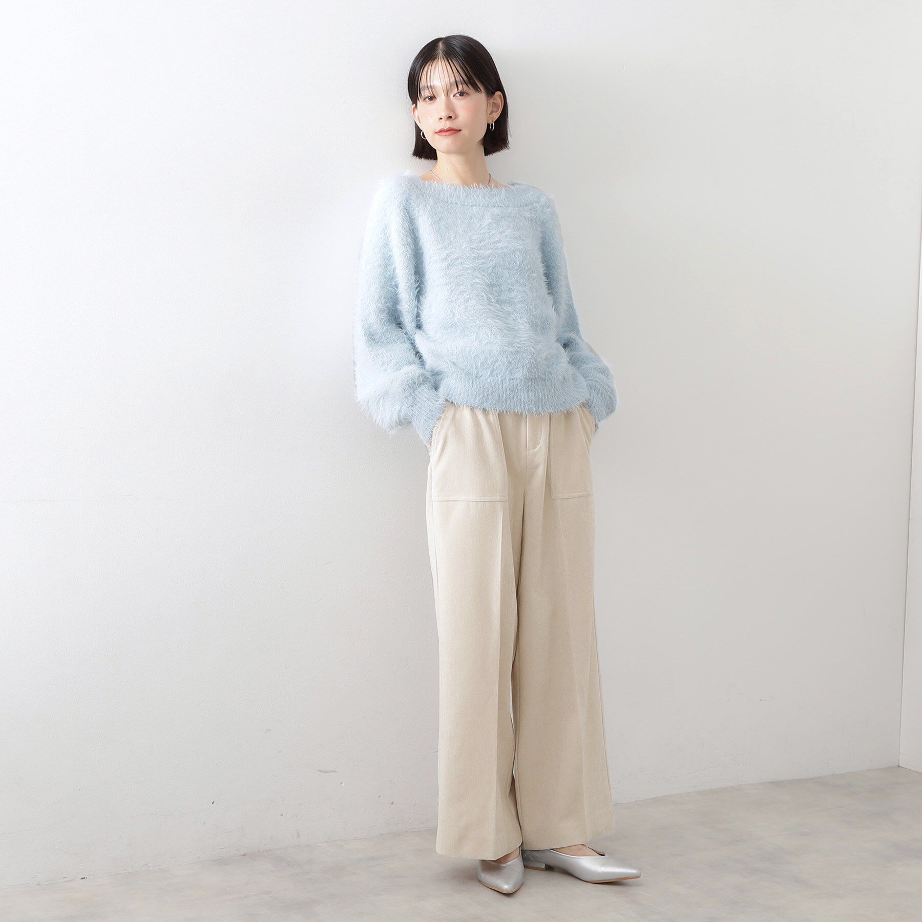 THE SHOP TK「クラッシュベロアベーカーパンツ」|その他|