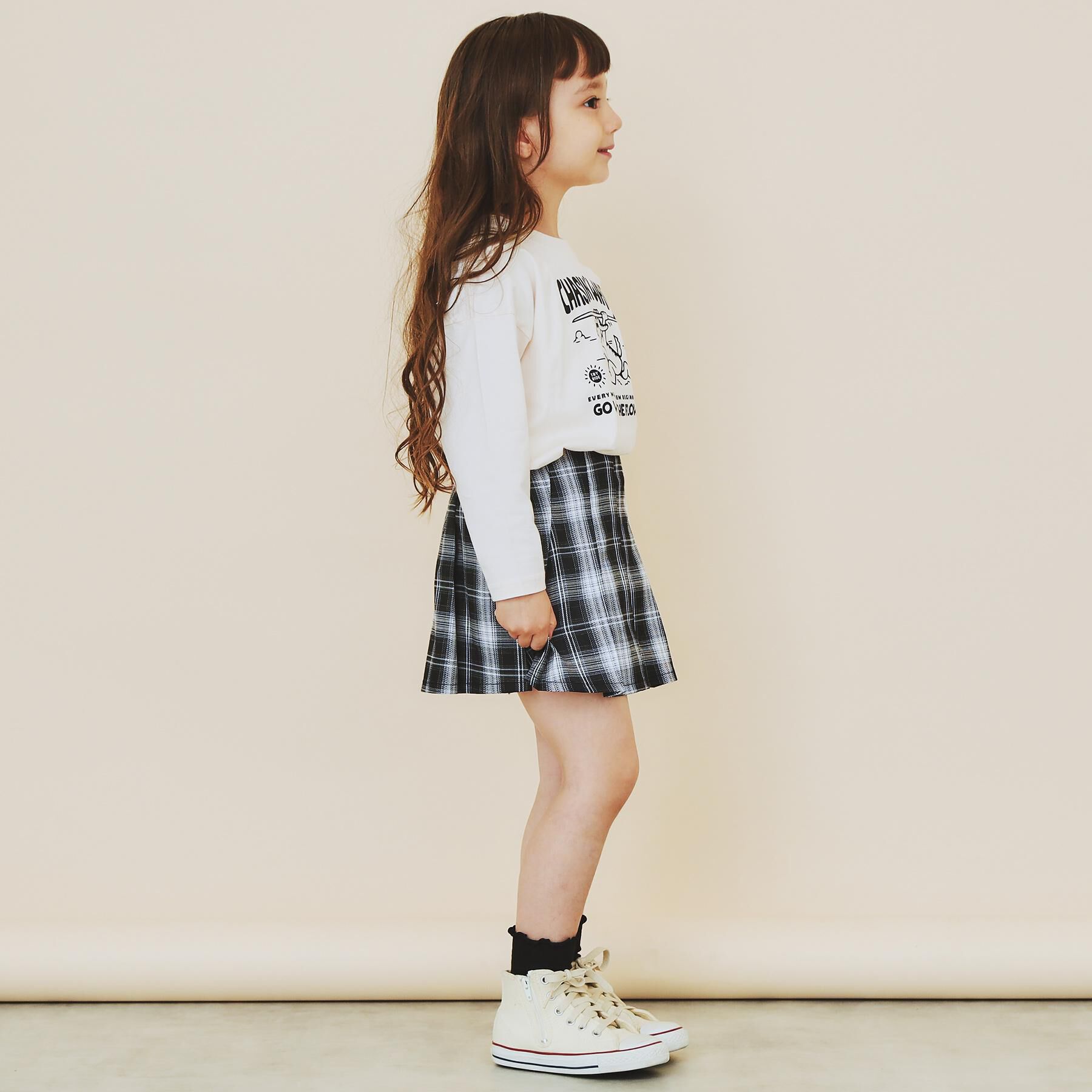 THE SHOP TK「【110-160】プリント長袖Tシャツ」|Tシャツ・カットソー|