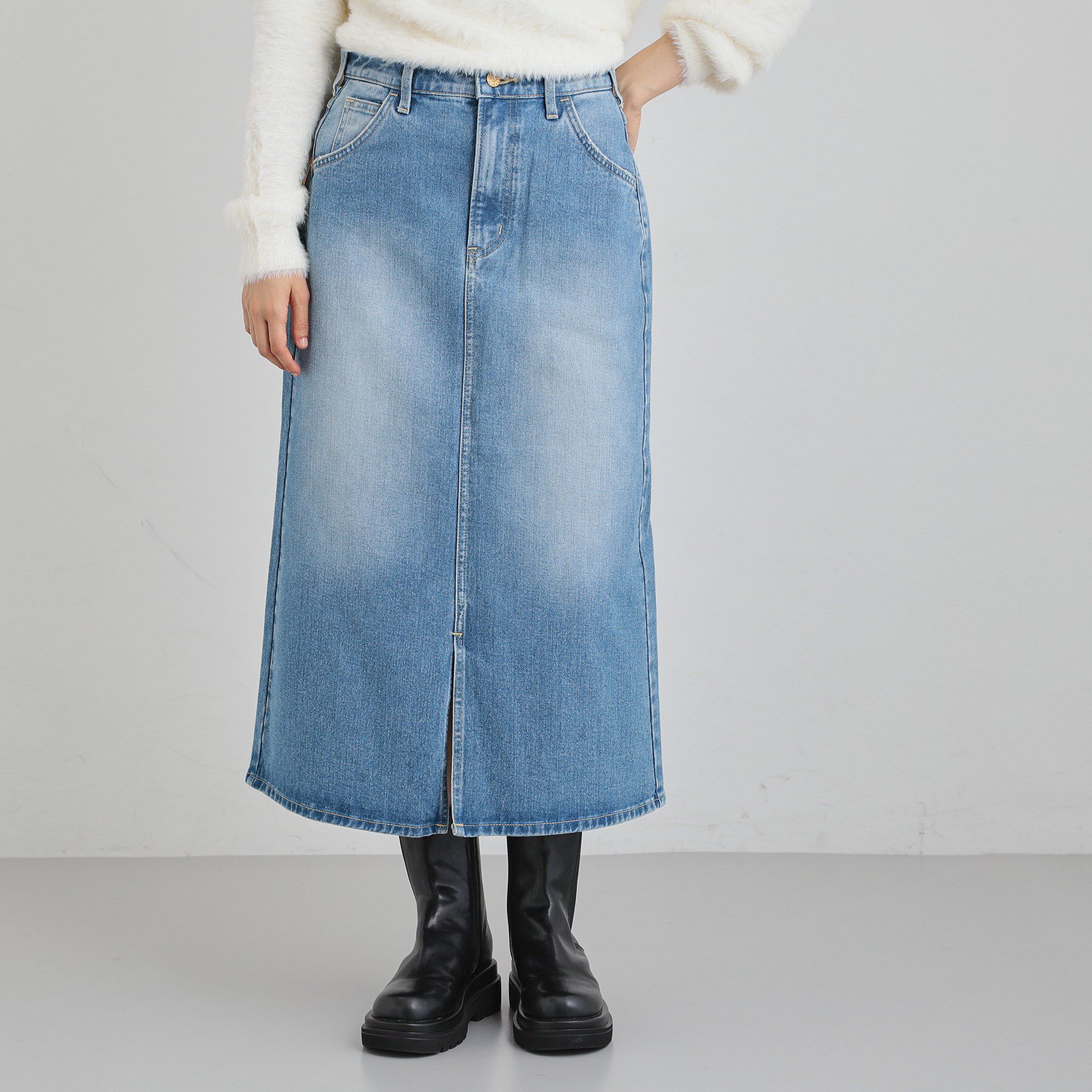 THE SHOP TK「【Lee】デニムスカート」|スカート|