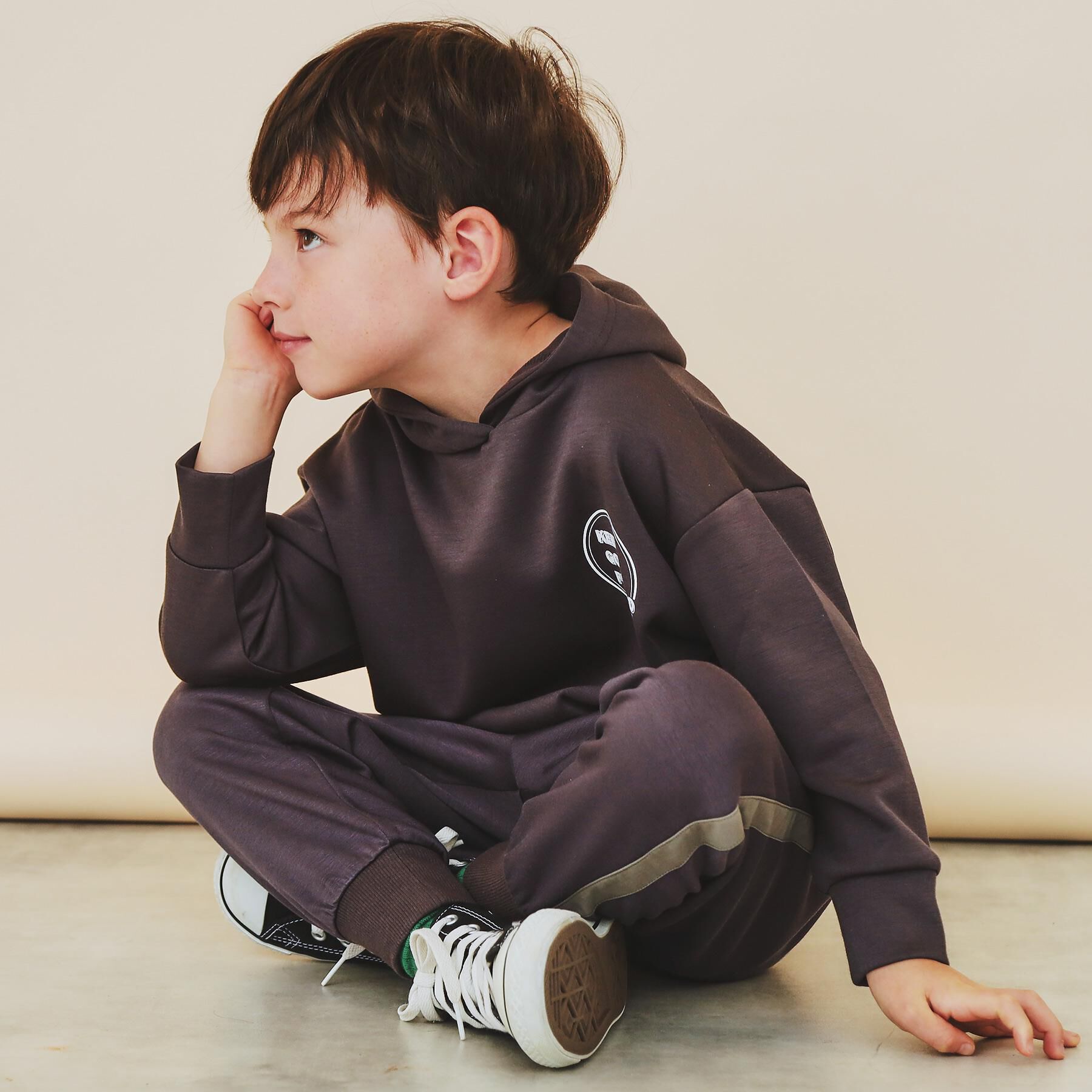 THE SHOP TK「【110－160】ダンボールジョガーパンツ/セットアップ可」|その他|