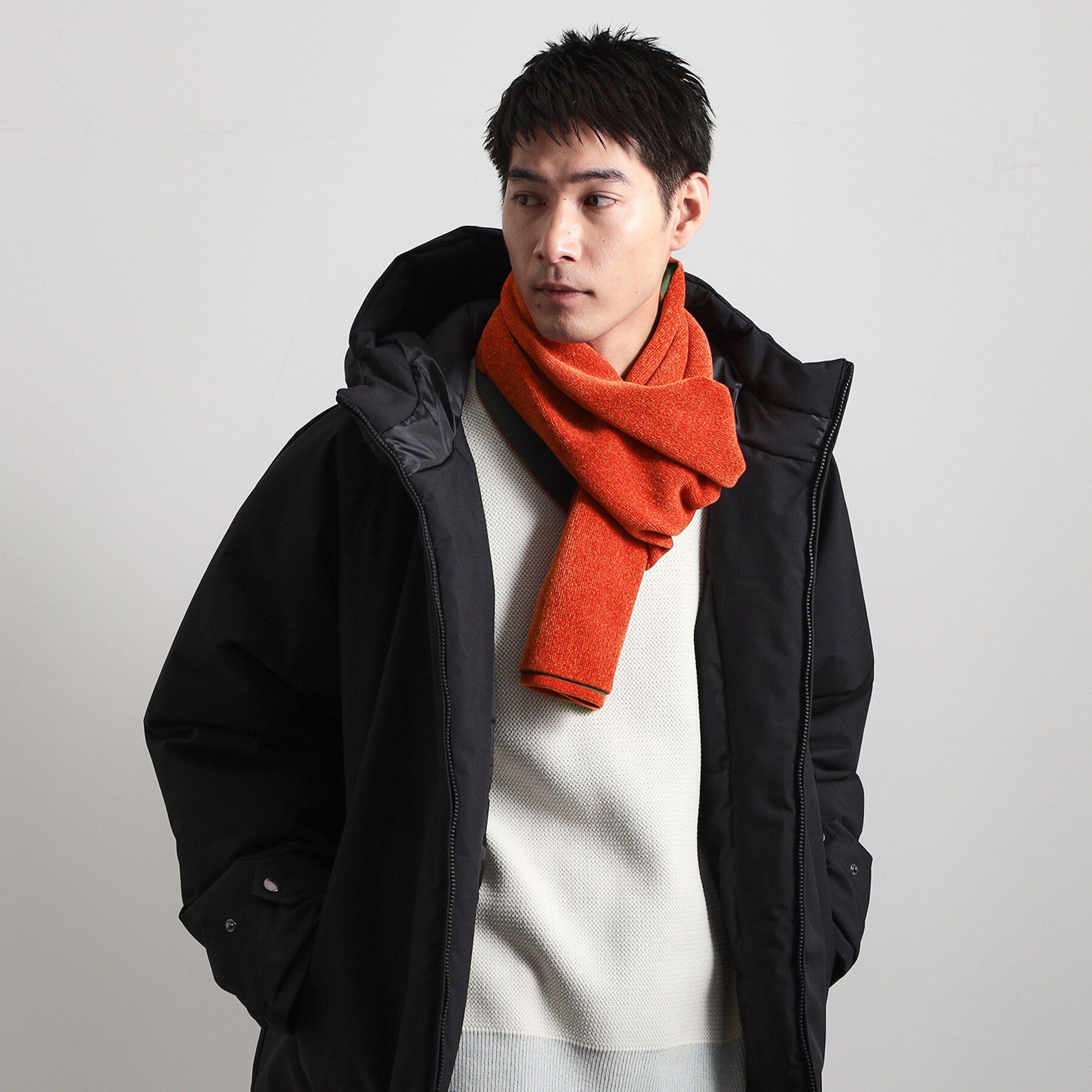 THE SHOP TK「モールニットマフラー」|ストール|