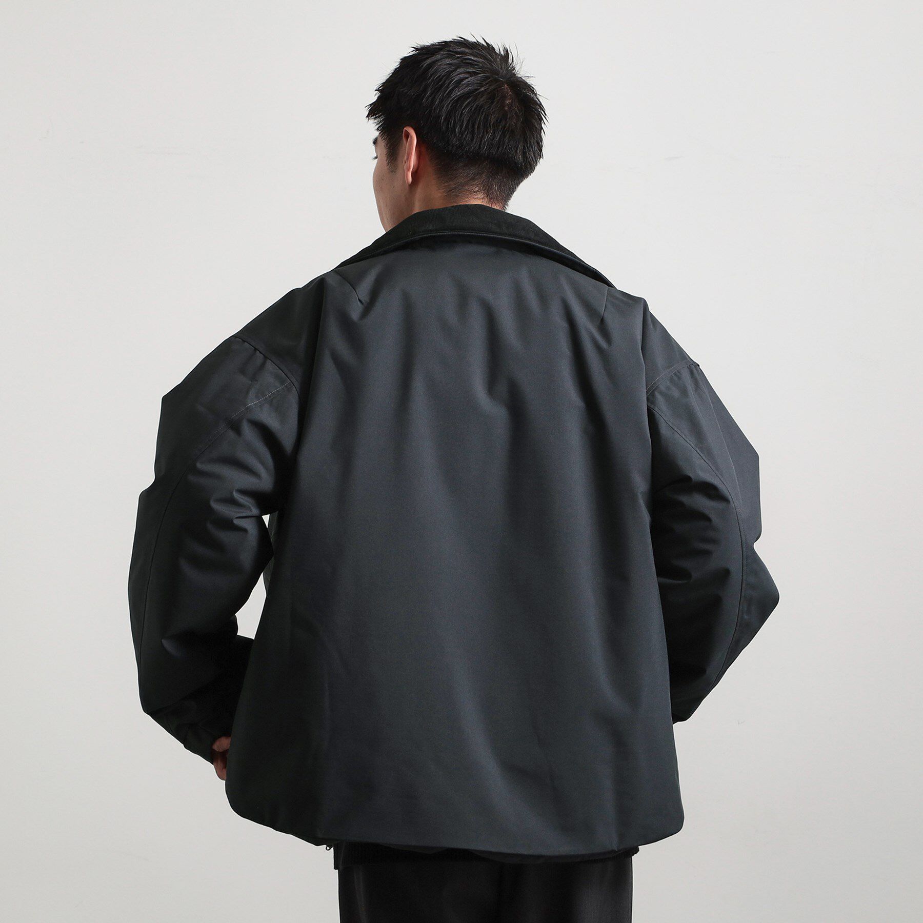 THE SHOP TK「【洗濯機可】きれいめにもカジュアルにも スタンドネックジップブルゾン」|ブルゾン・スタジャン|