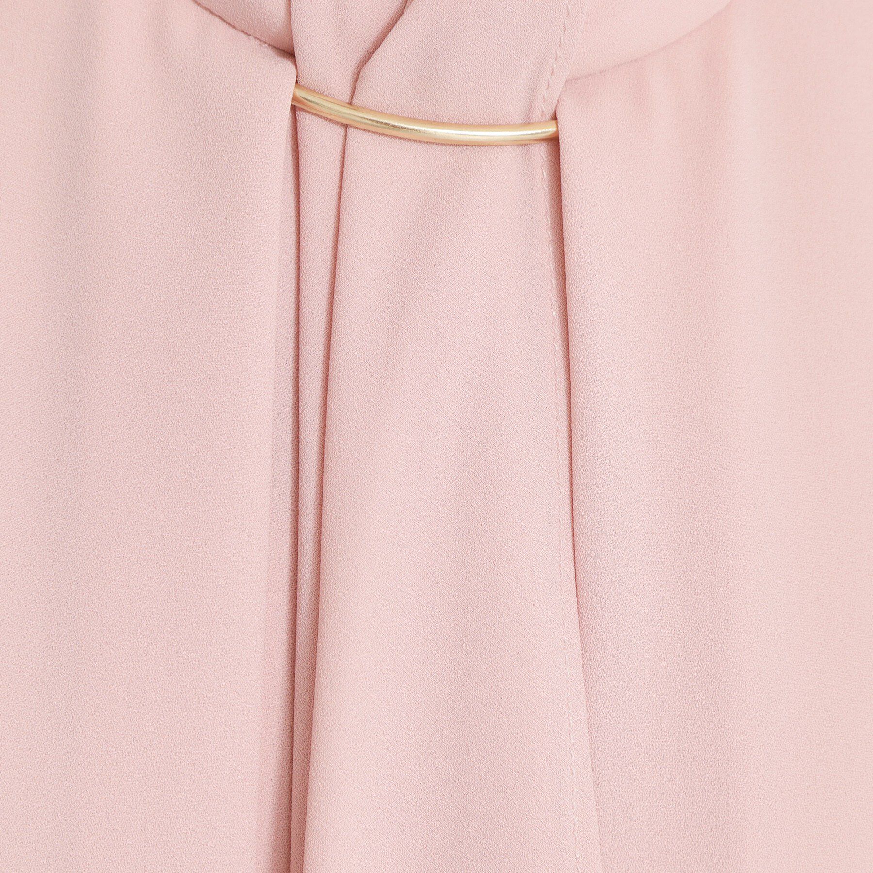 THE SHOP TK「バー付きラッフルタイブラウス」|シャツ・ブラウス|