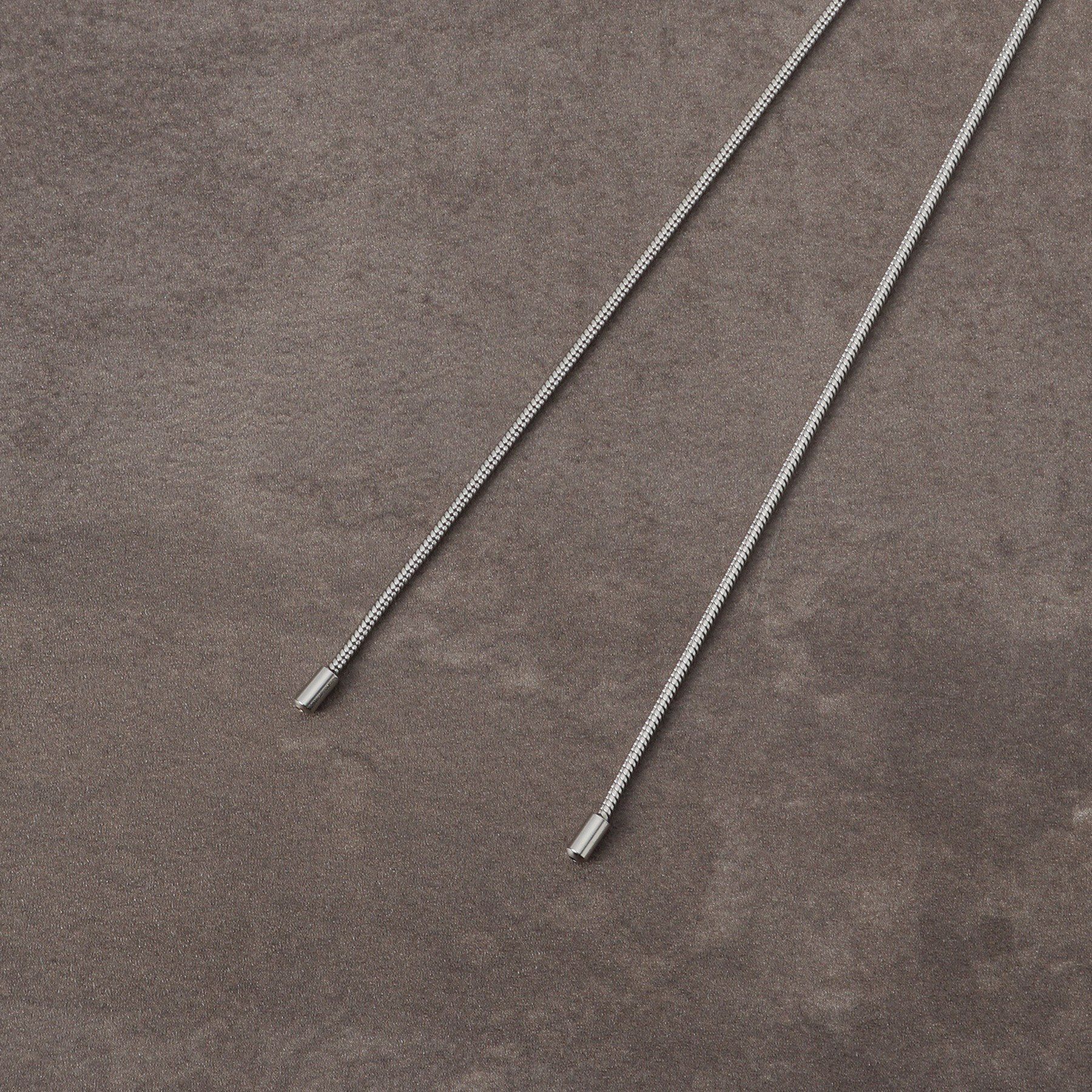 THE SHOP TK「ドロップ ループ タイイング ネックレス【ユニセックス】」|ネックレス|