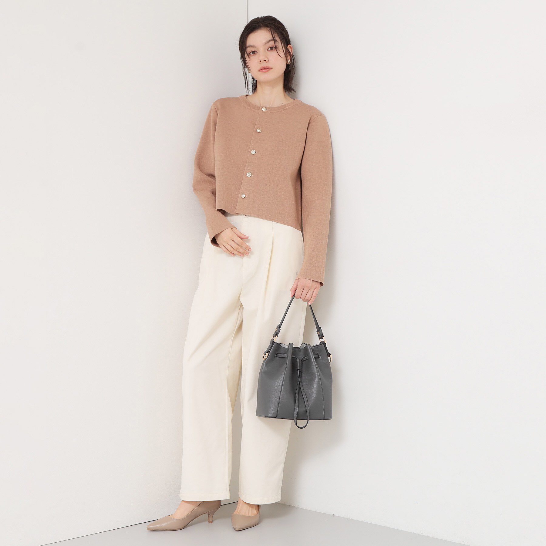 THE SHOP TK「巾着ショルダーバッグ」|ショルダー・メッセンジャー|