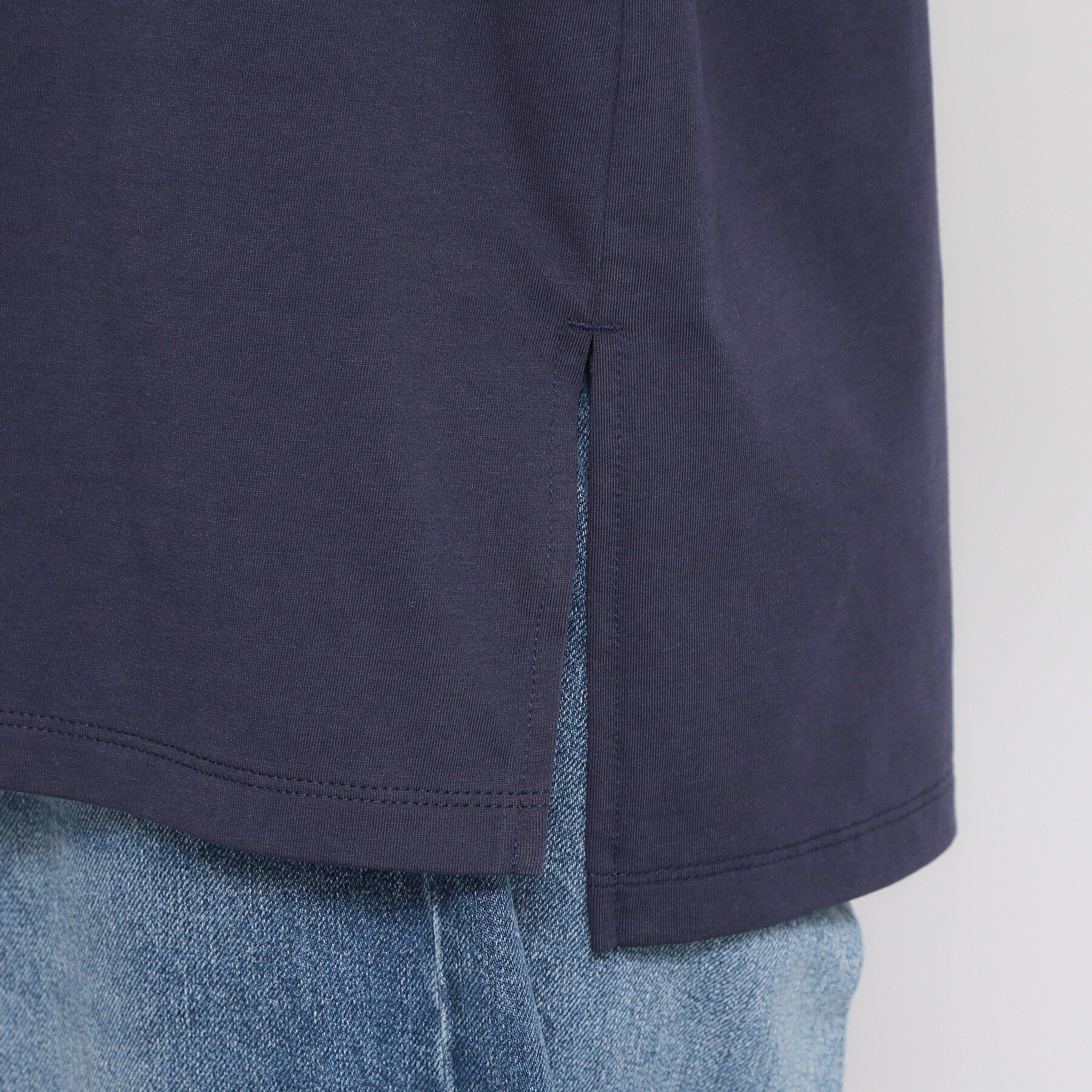 THE SHOP TK「ロゴ箔プリントロンTee」|Tシャツ・カットソー|