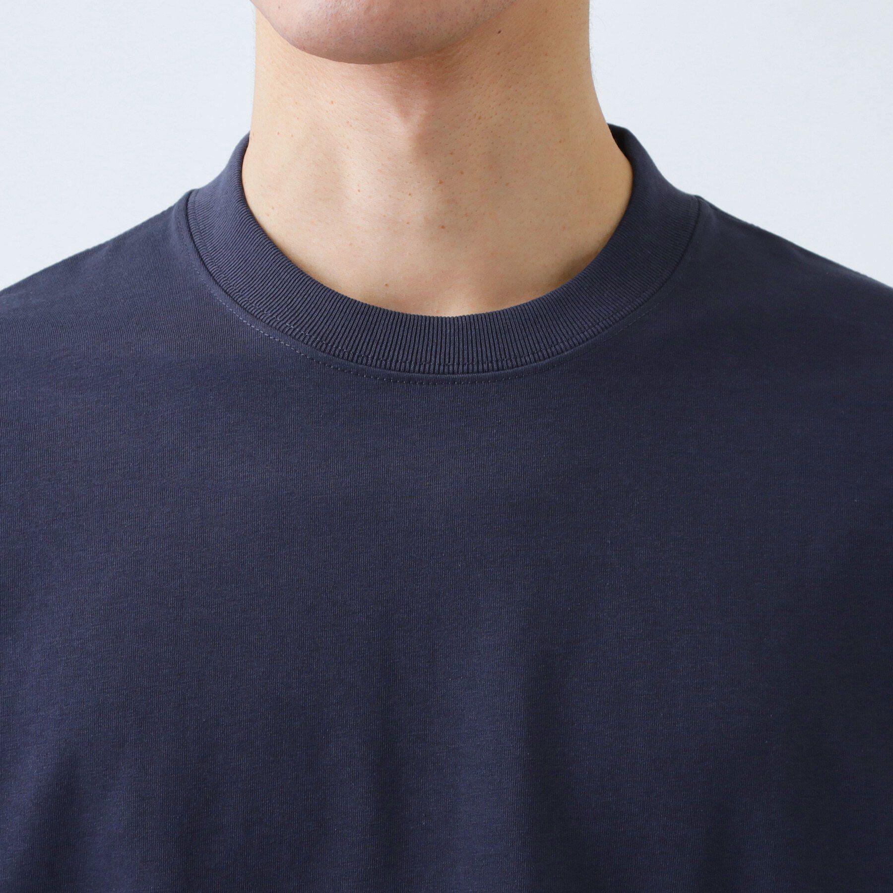 THE SHOP TK「【ジャケットインにおすすめ】ビジネス半袖Tシャツ 洗濯機OK/襟高」|Tシャツ・カットソー|