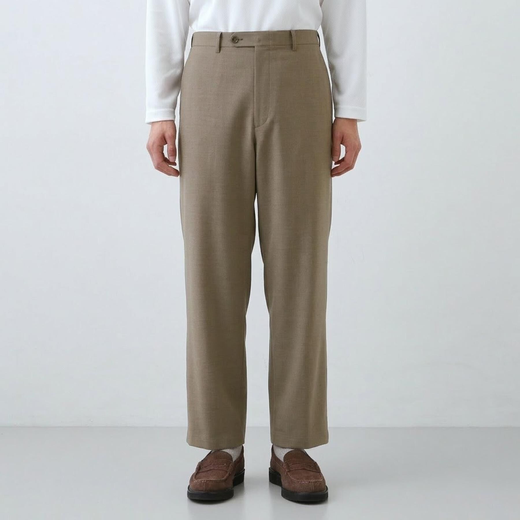 THE SHOP TK「AVANT LINO ワイドスラックス セットアップ可／洗濯機OK」|その他|