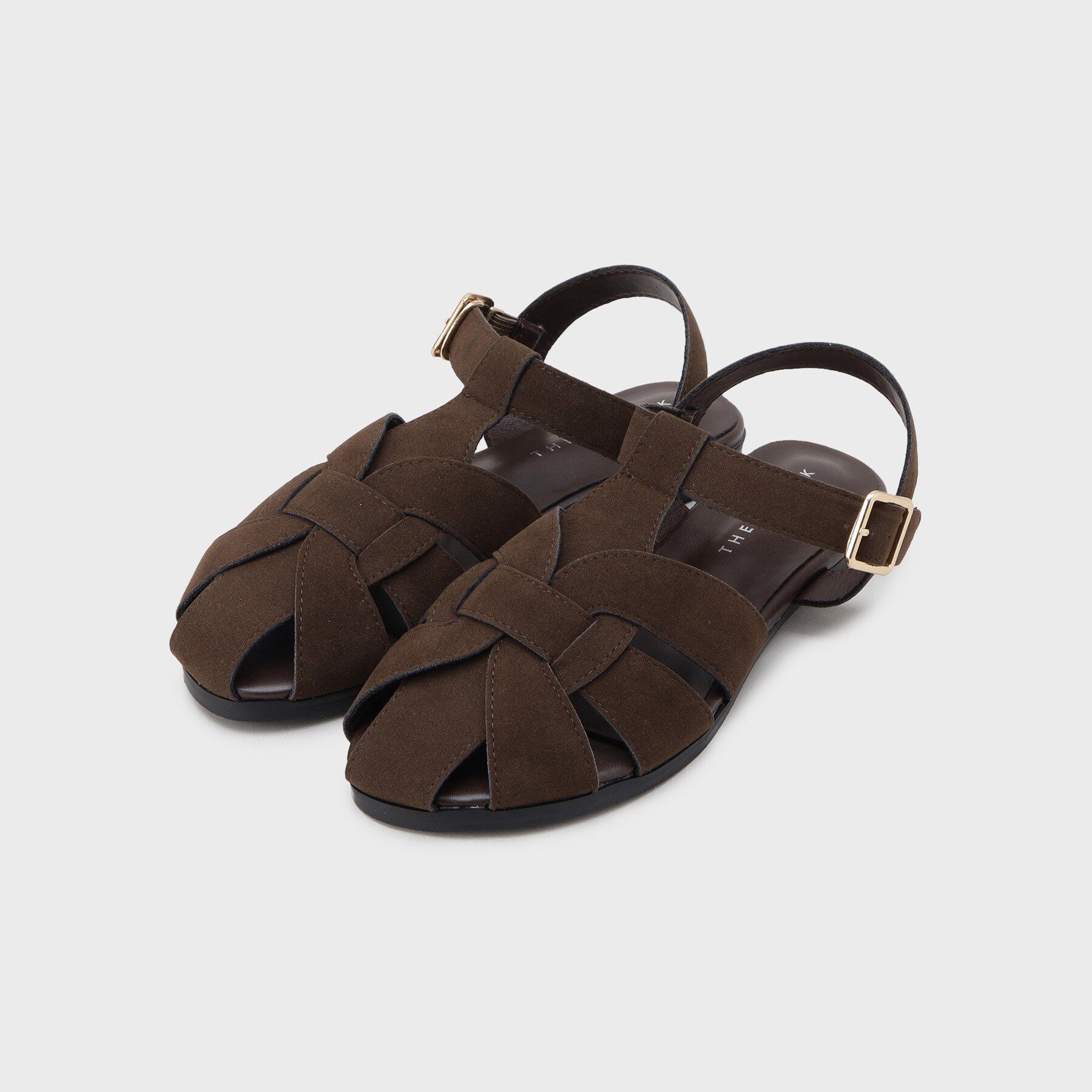 THE SHOP TK「スエード調グルカサンダル」|サンダル|ブラウン(043)