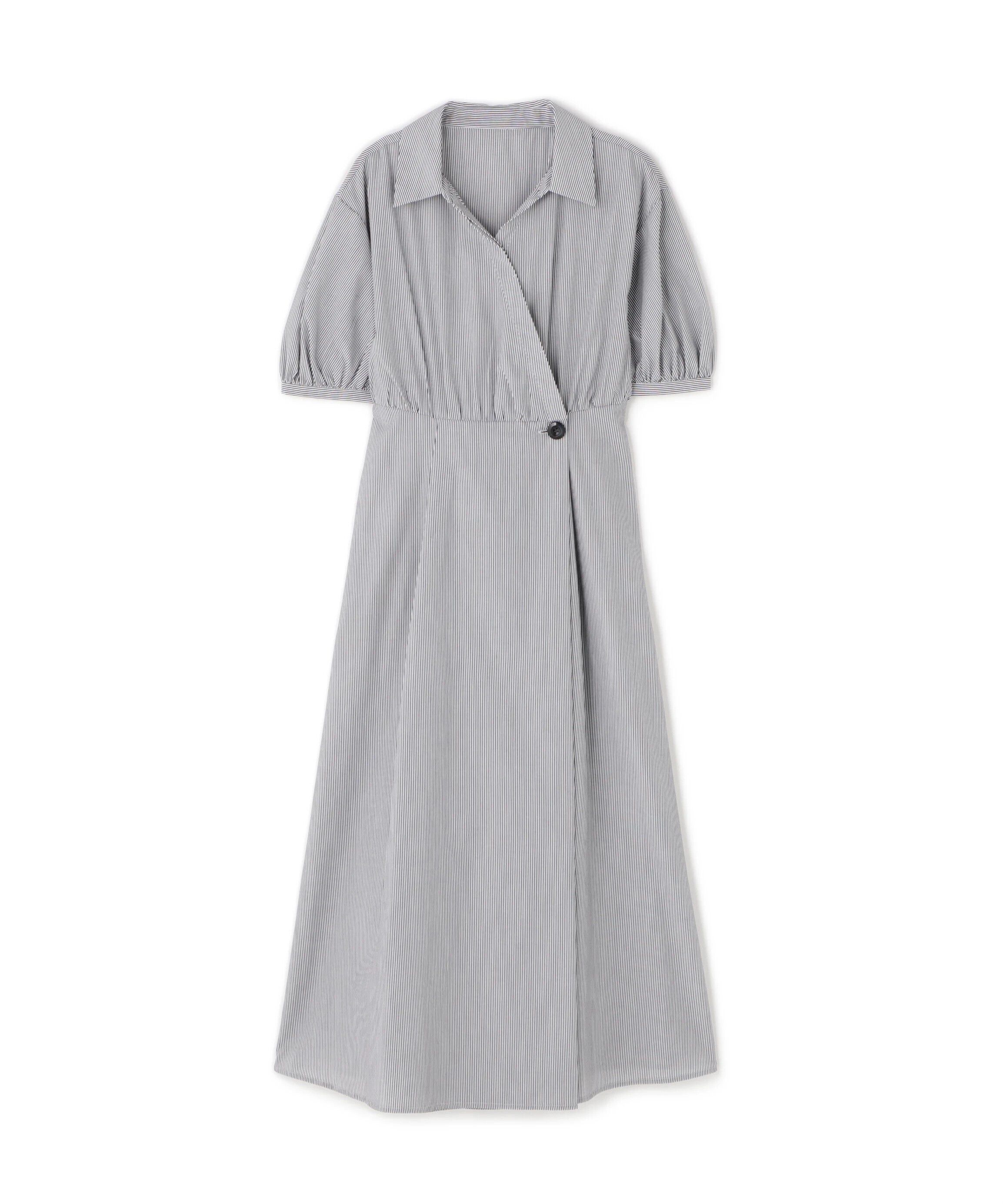  「スキッパーフォルムシャツワンピース」|ワンピース|