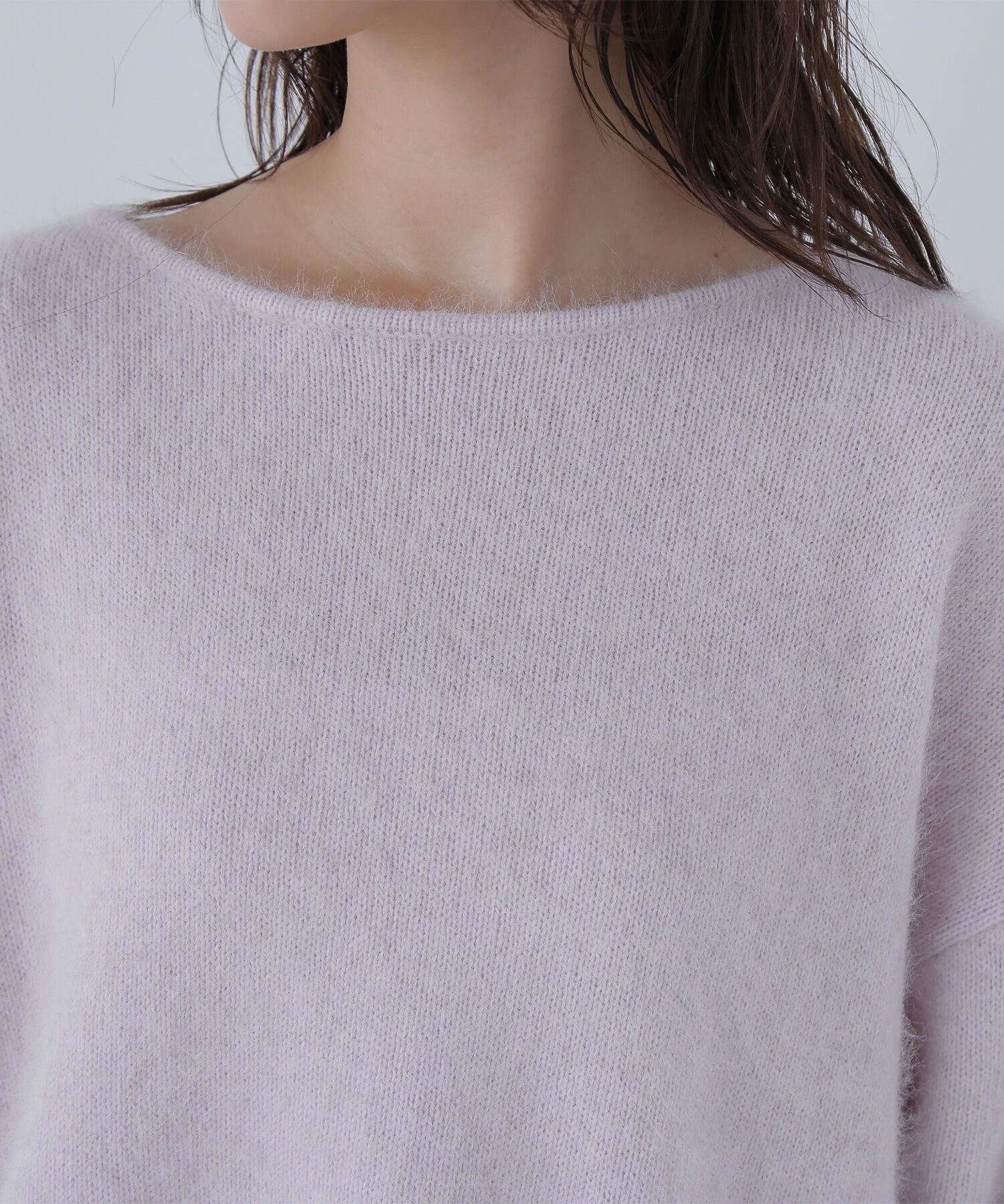  「フォックス混オーバーニット」|ニット・セーター|