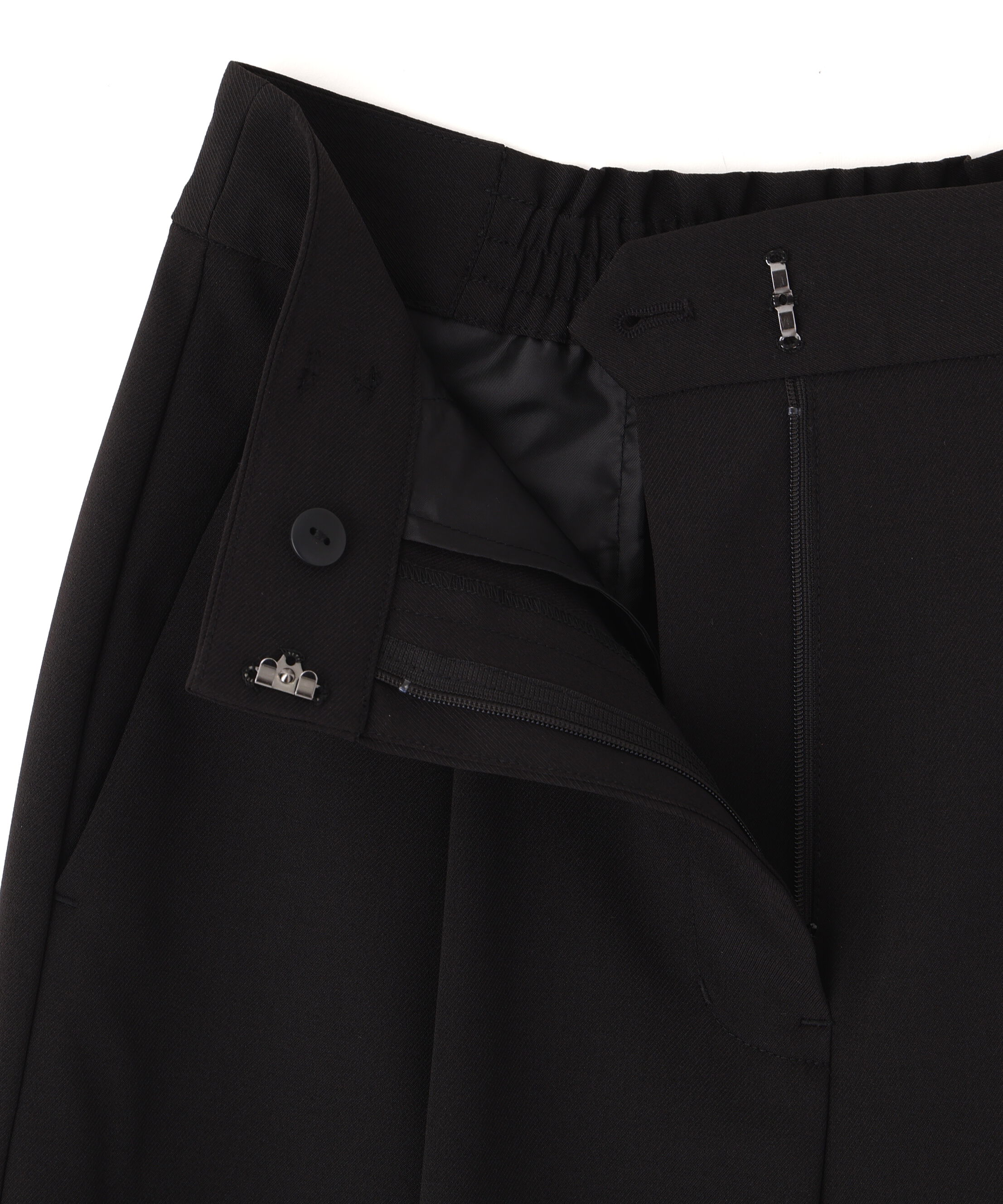  「ベルテッドタックワイドパンツ」|その他|