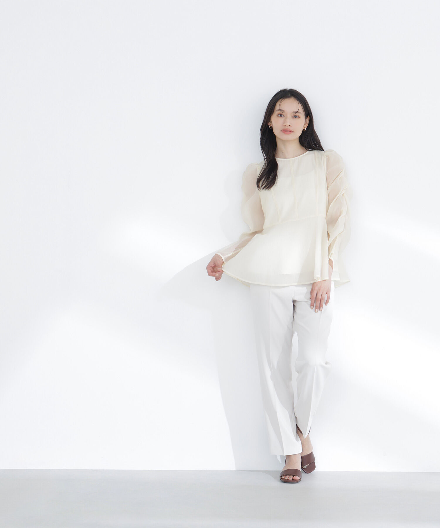  「カラーテーパードパンツ」|その他|