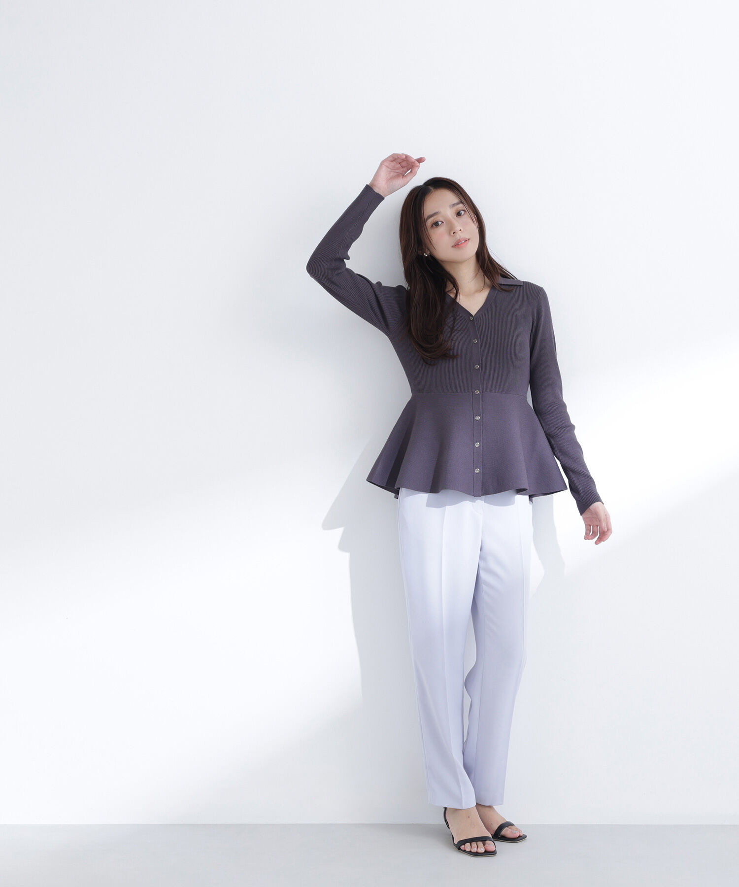  「カラーテーパードパンツ」|その他|