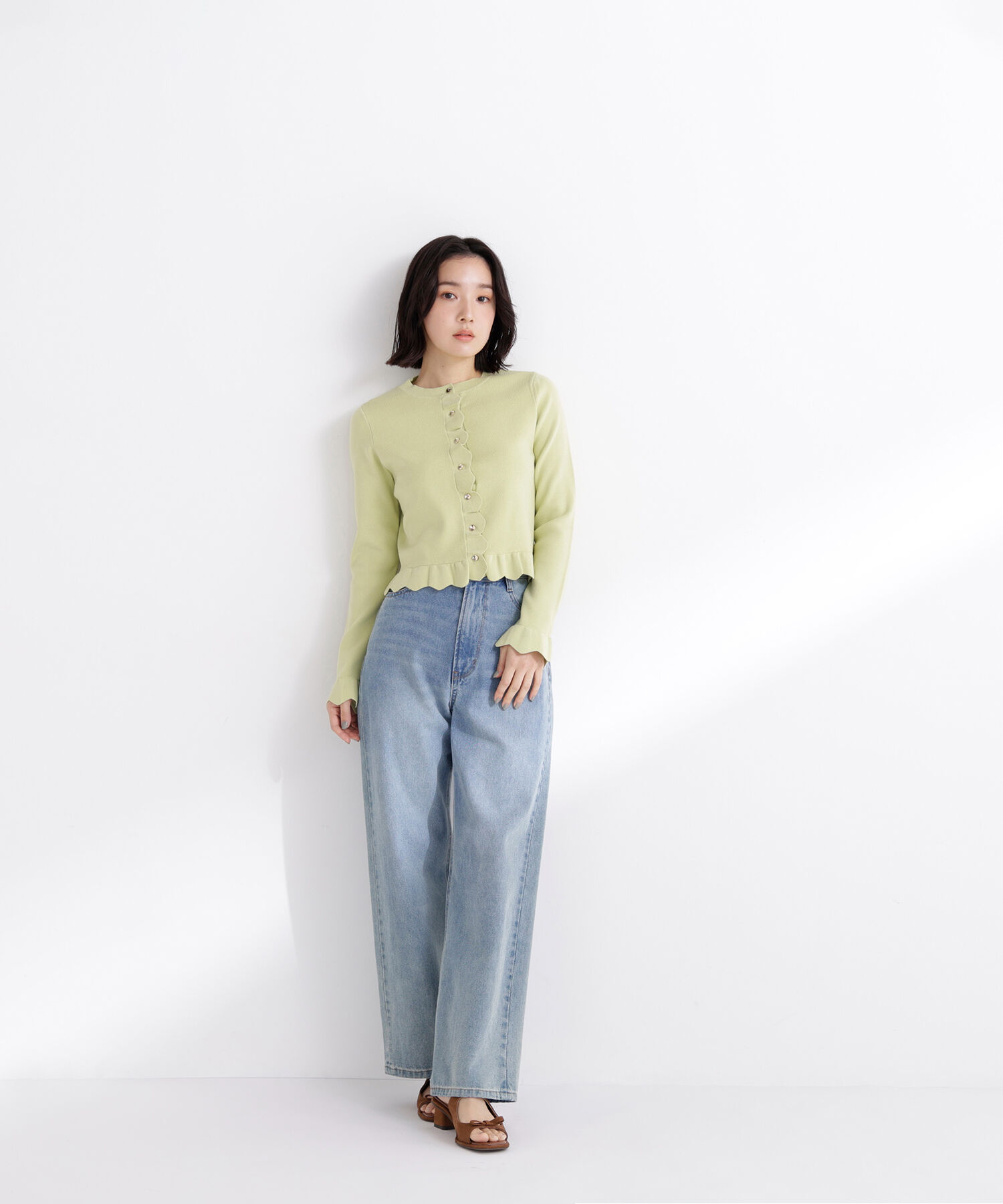  「ワイドストレートデニムパンツ」|その他|