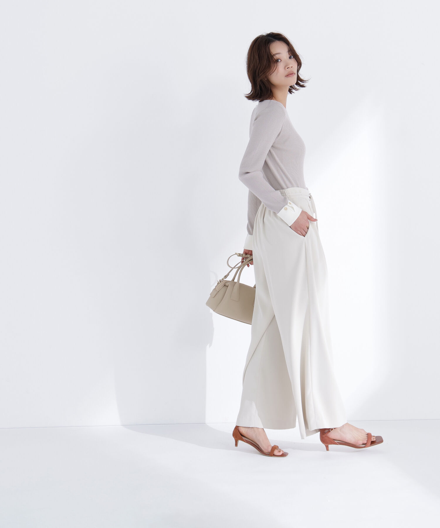  「ダブルカフスニット」|ニット・セーター|