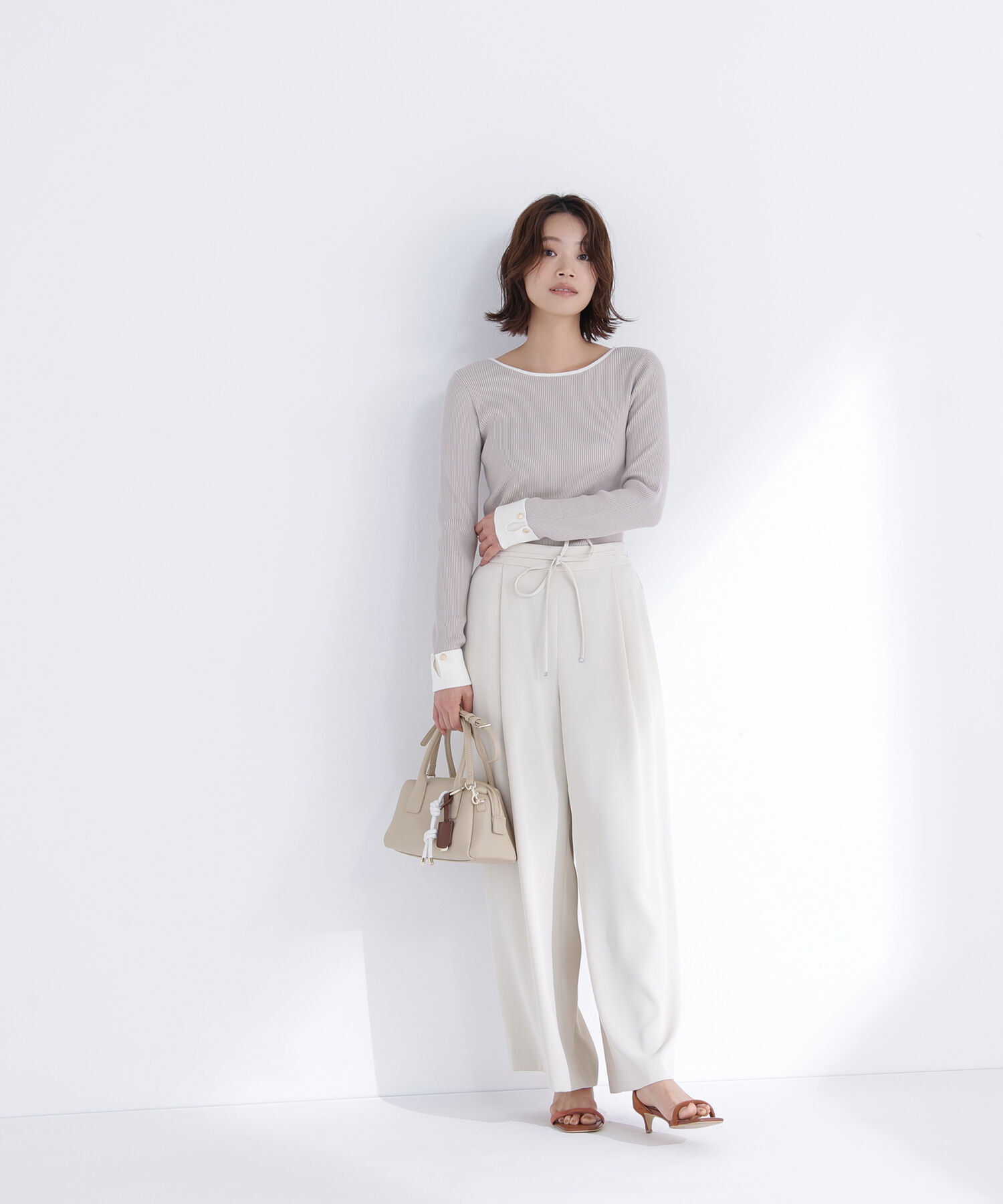  「ダブルカフスニット」|ニット・セーター|