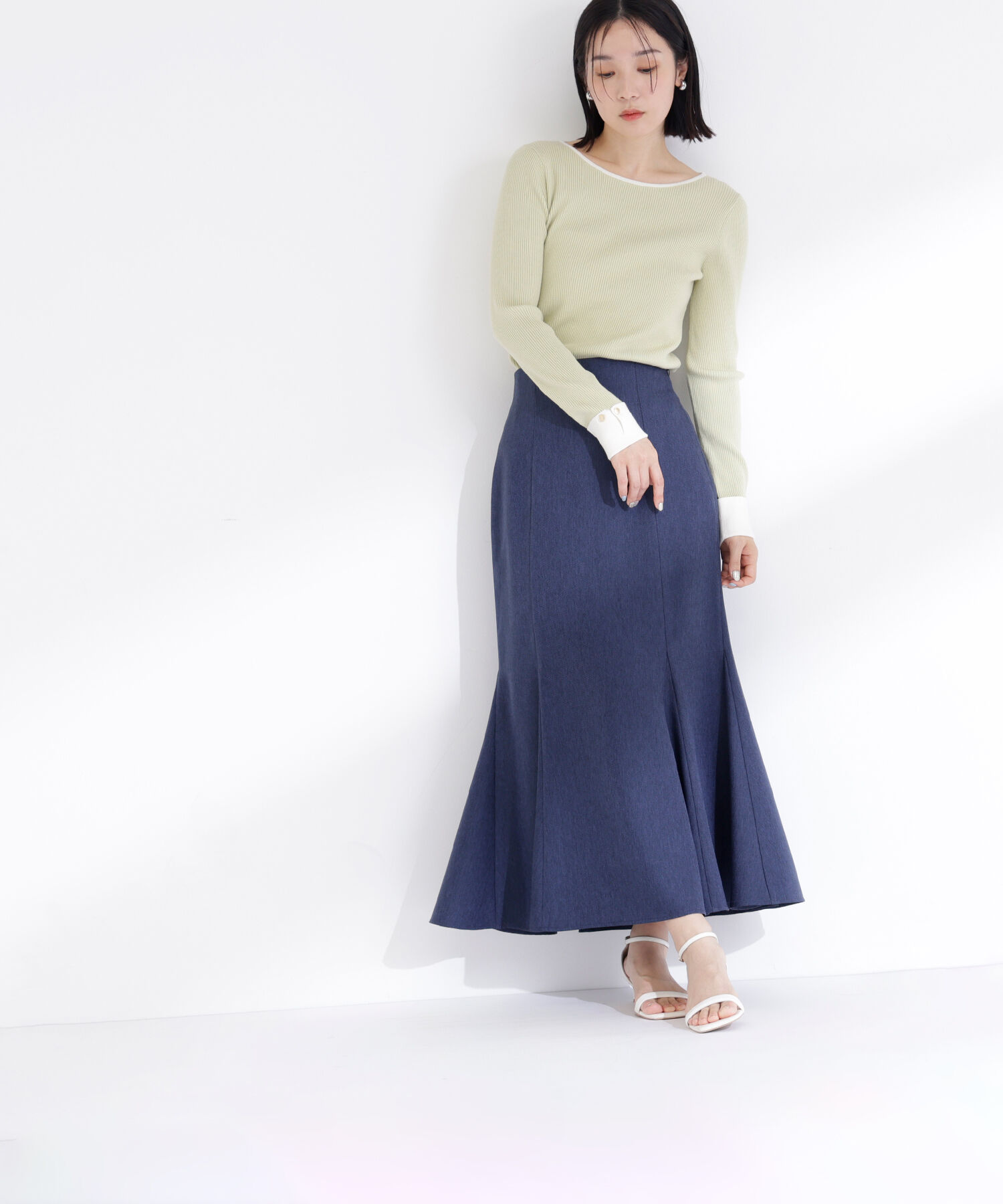  「ダブルカフスニット」|ニット・セーター|