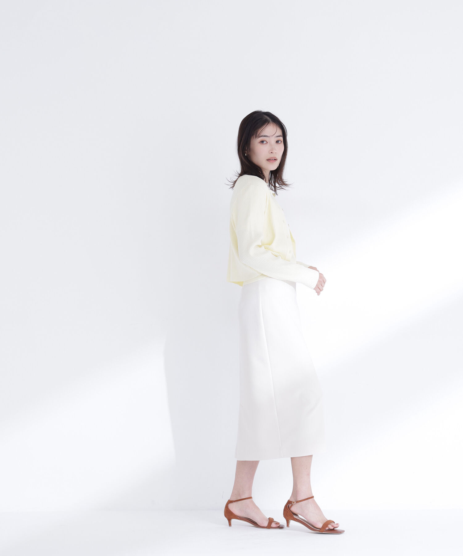  「シアーラインニットアンサンブル」|ニット・セーター|