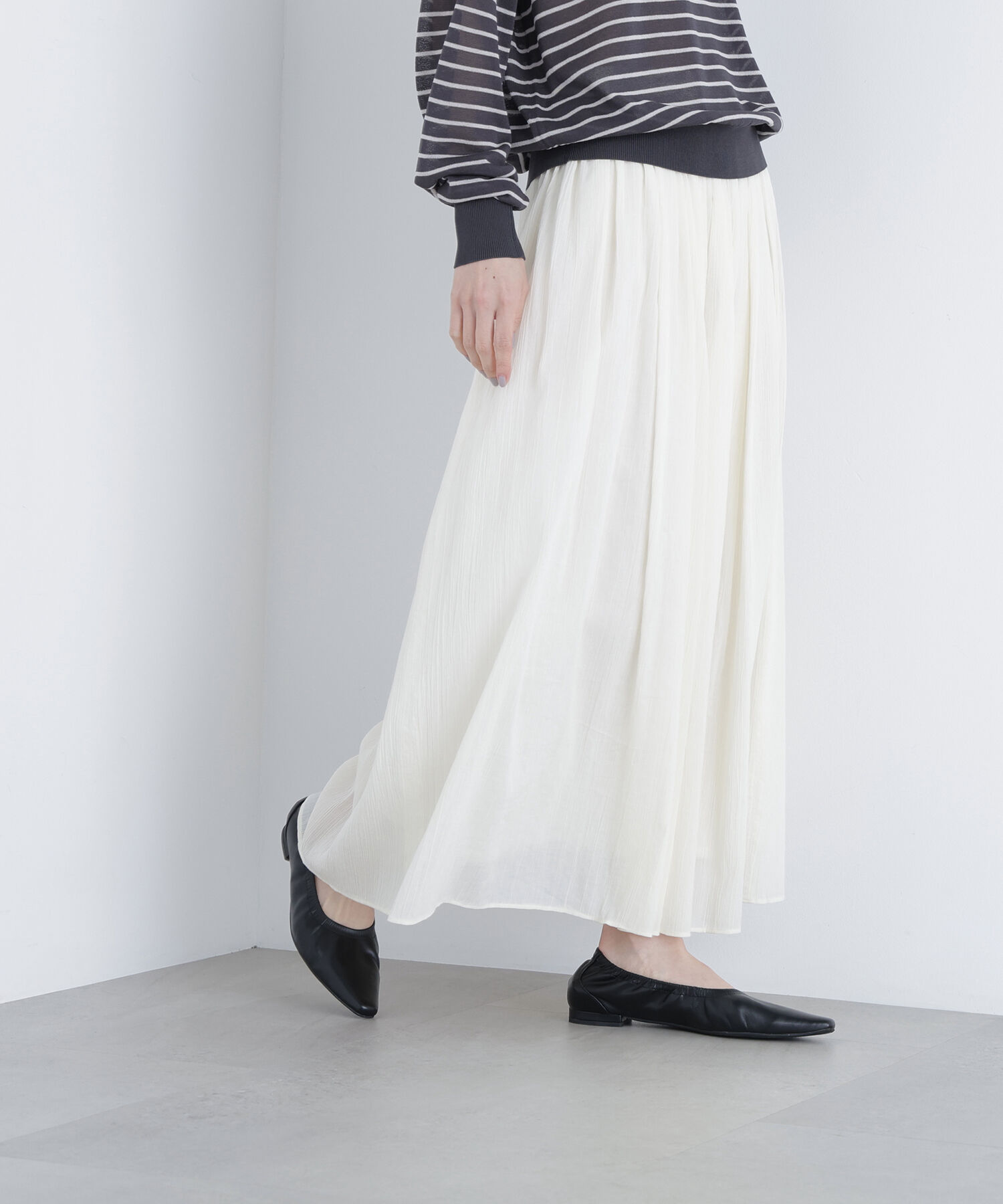  「〈N.〉楊柳フレアスカート」|スカート|