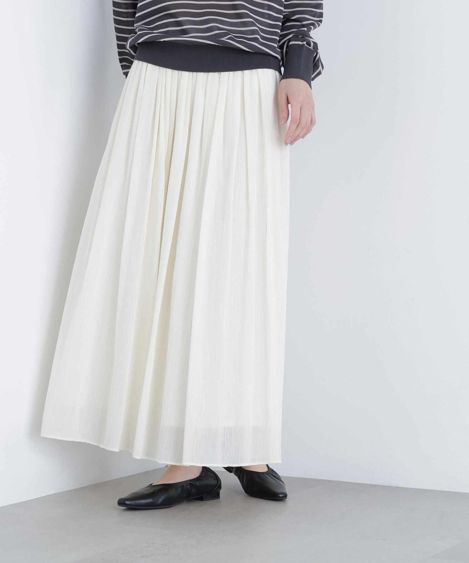  「〈N.〉楊柳フレアスカート」|スカート|