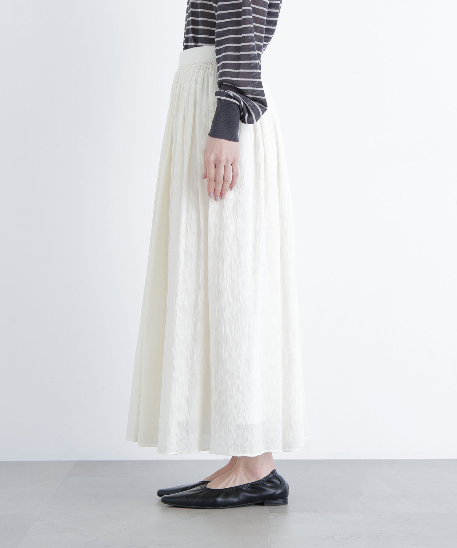  「〈N.〉楊柳フレアスカート」|スカート|