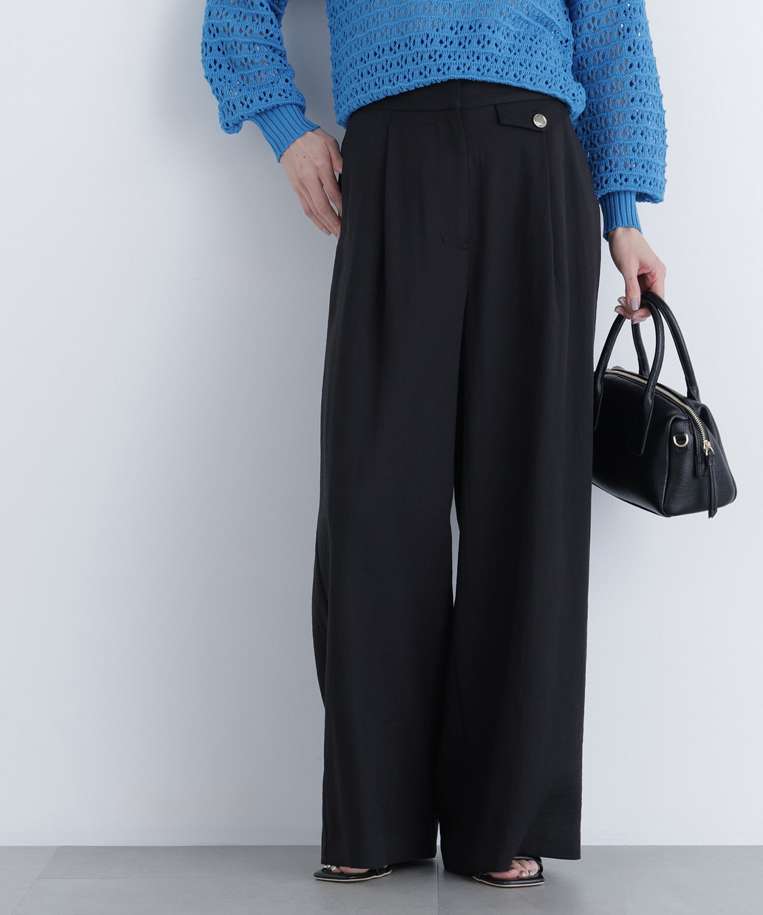  「〈N.〉シンチバックワイドパンツ」|その他|