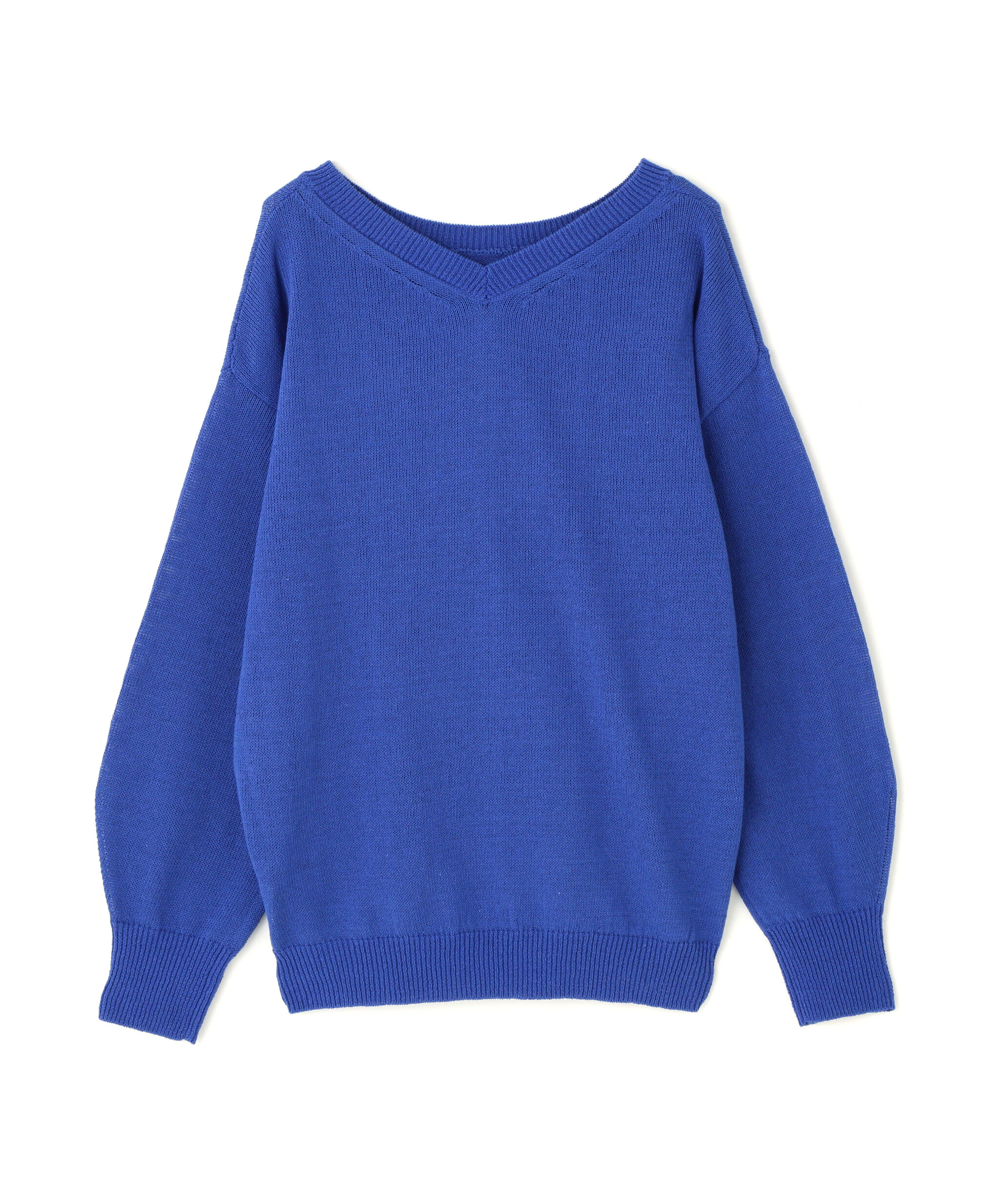  「ドライタッチ2wayネックニット」|ニット・セーター|