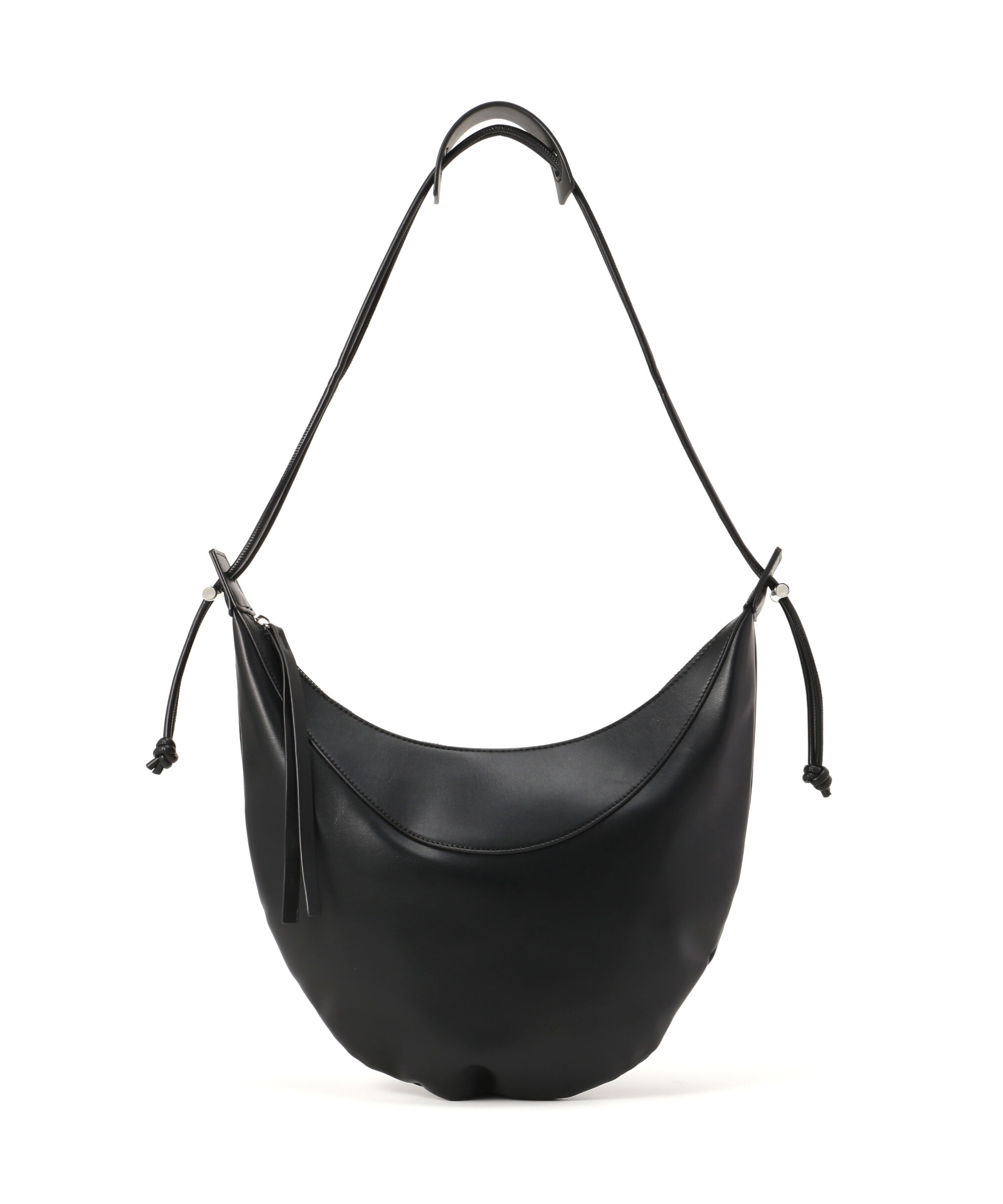  「ハーフムーンコードハンドルショルダーバッグ」|ショルダー・メッセンジャー|