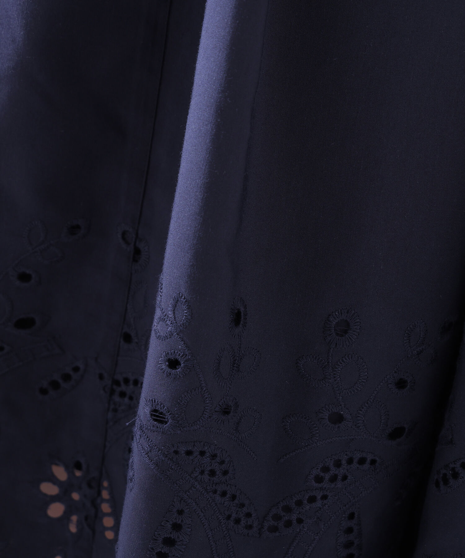  「スカラレースシャツワンピース」|ワンピース|