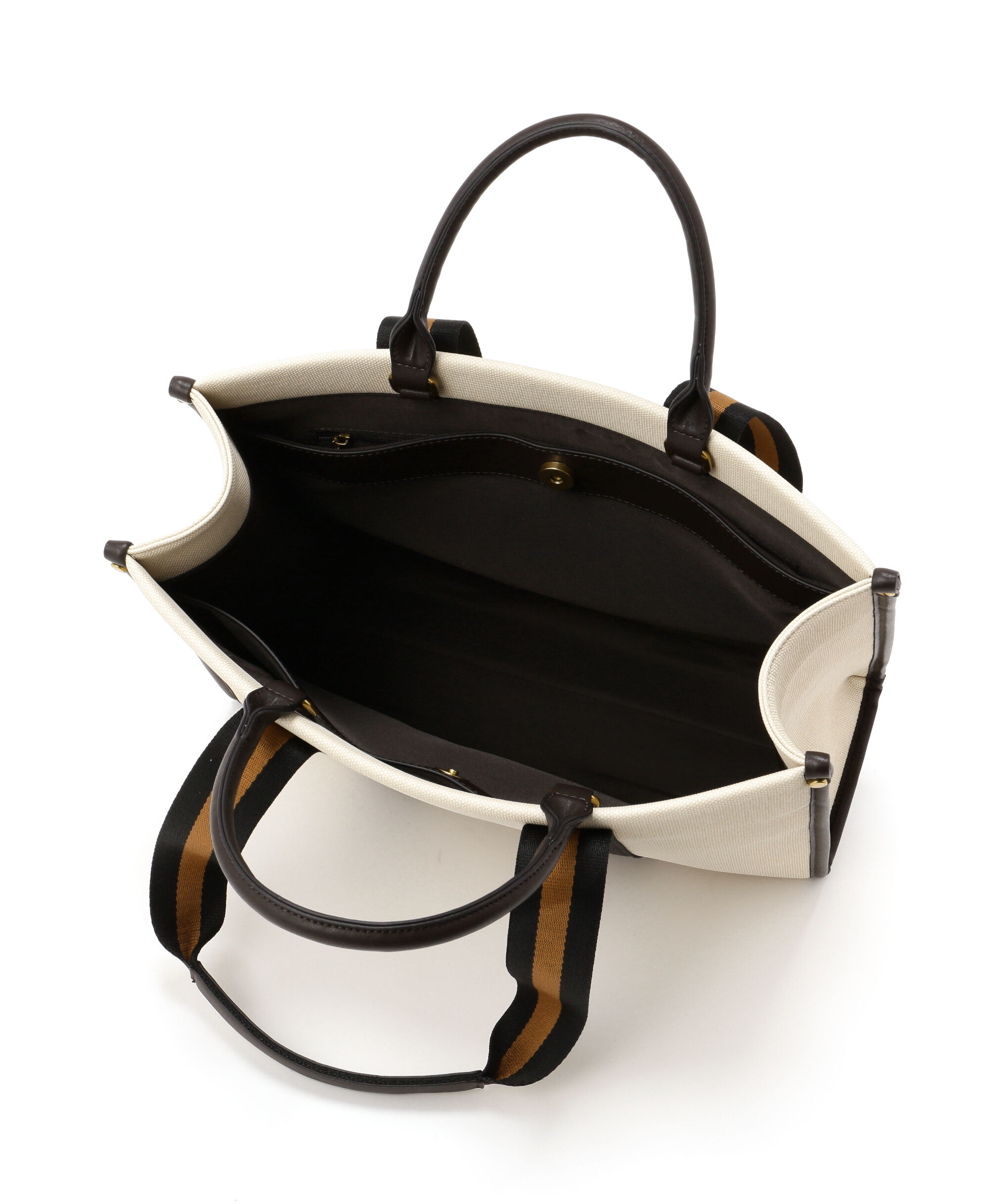  「2wayハンドルプレッピートートバッグ」|トートバッグ|