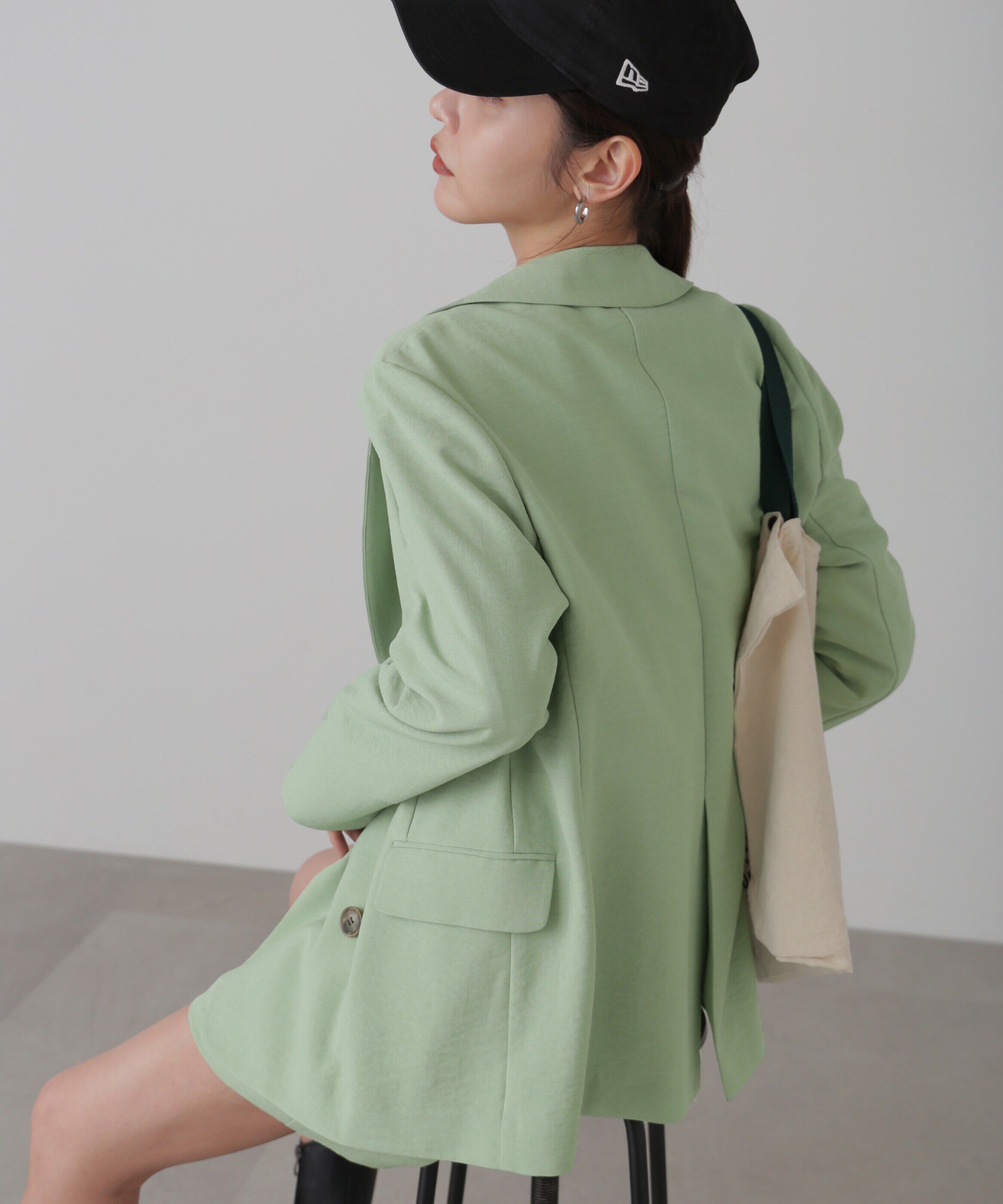  「[低身長サイズ/Sシリーズ]気流染めダブルジャケット」|その他|