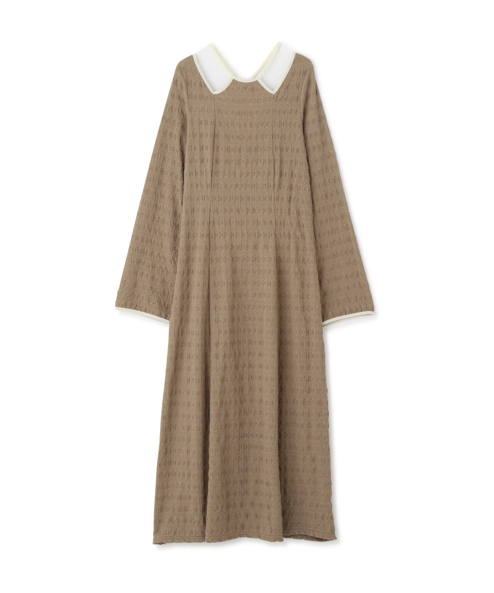  「カットアウトホルターネックワンピース」|ワンピース|