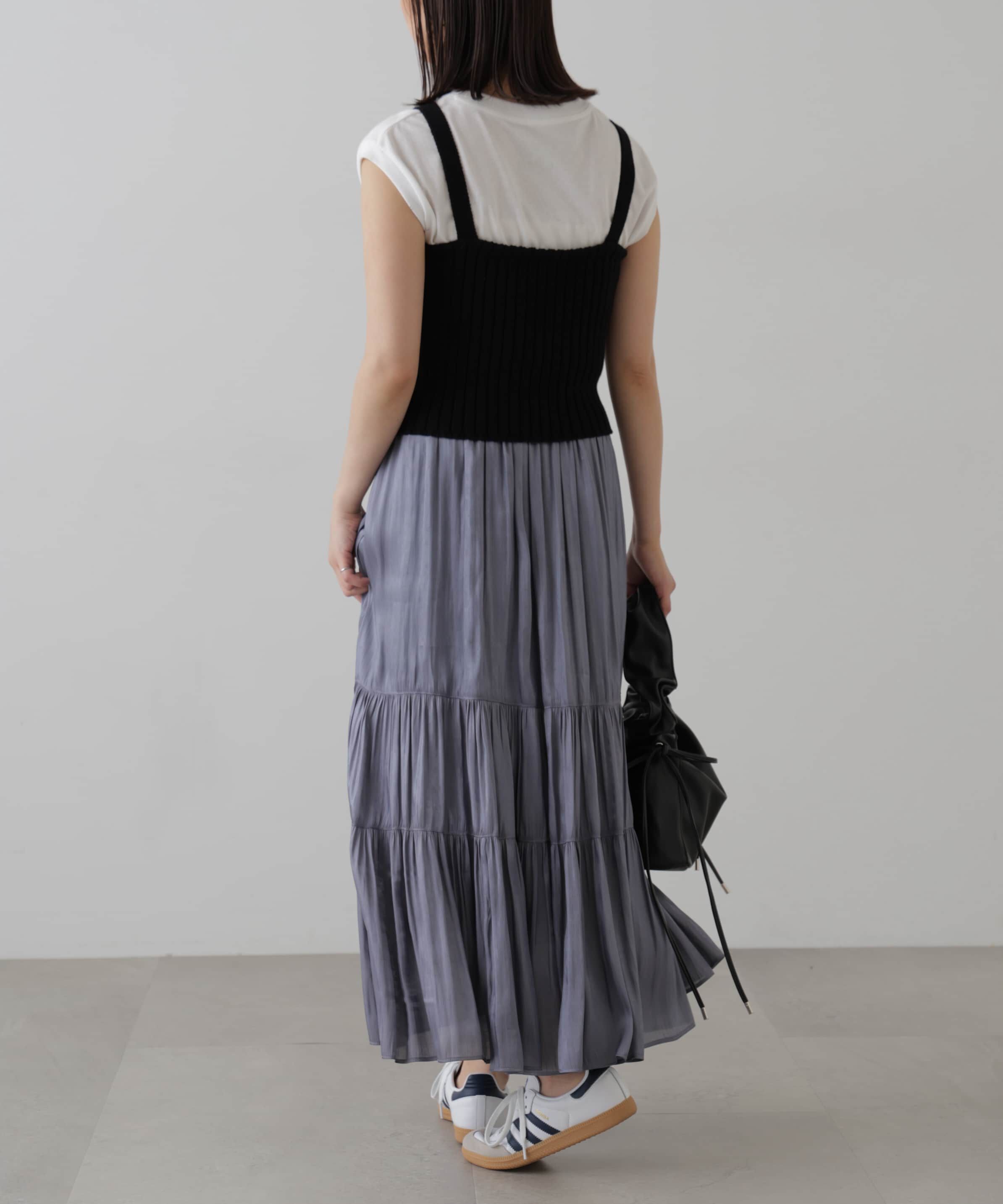  「リブニットタンクトップ」|ニット・セーター|