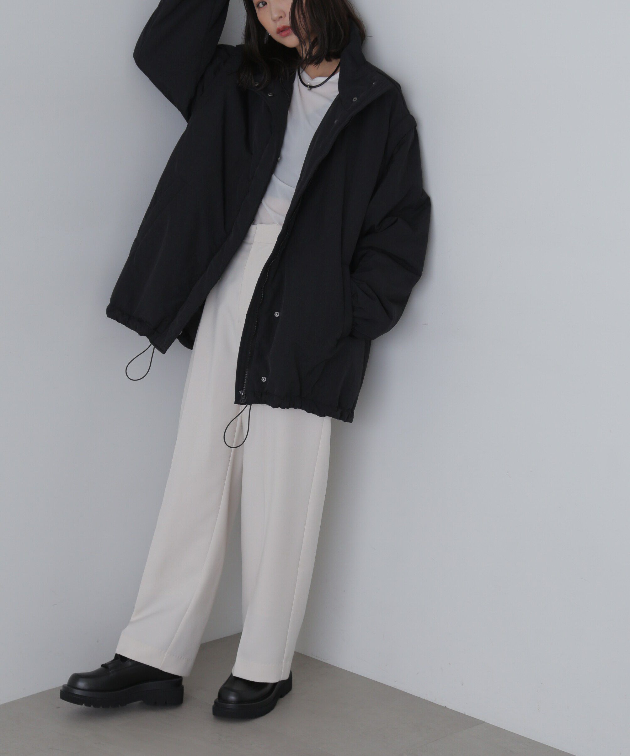  「シアークルーネックカットソー」|Tシャツ・カットソー|